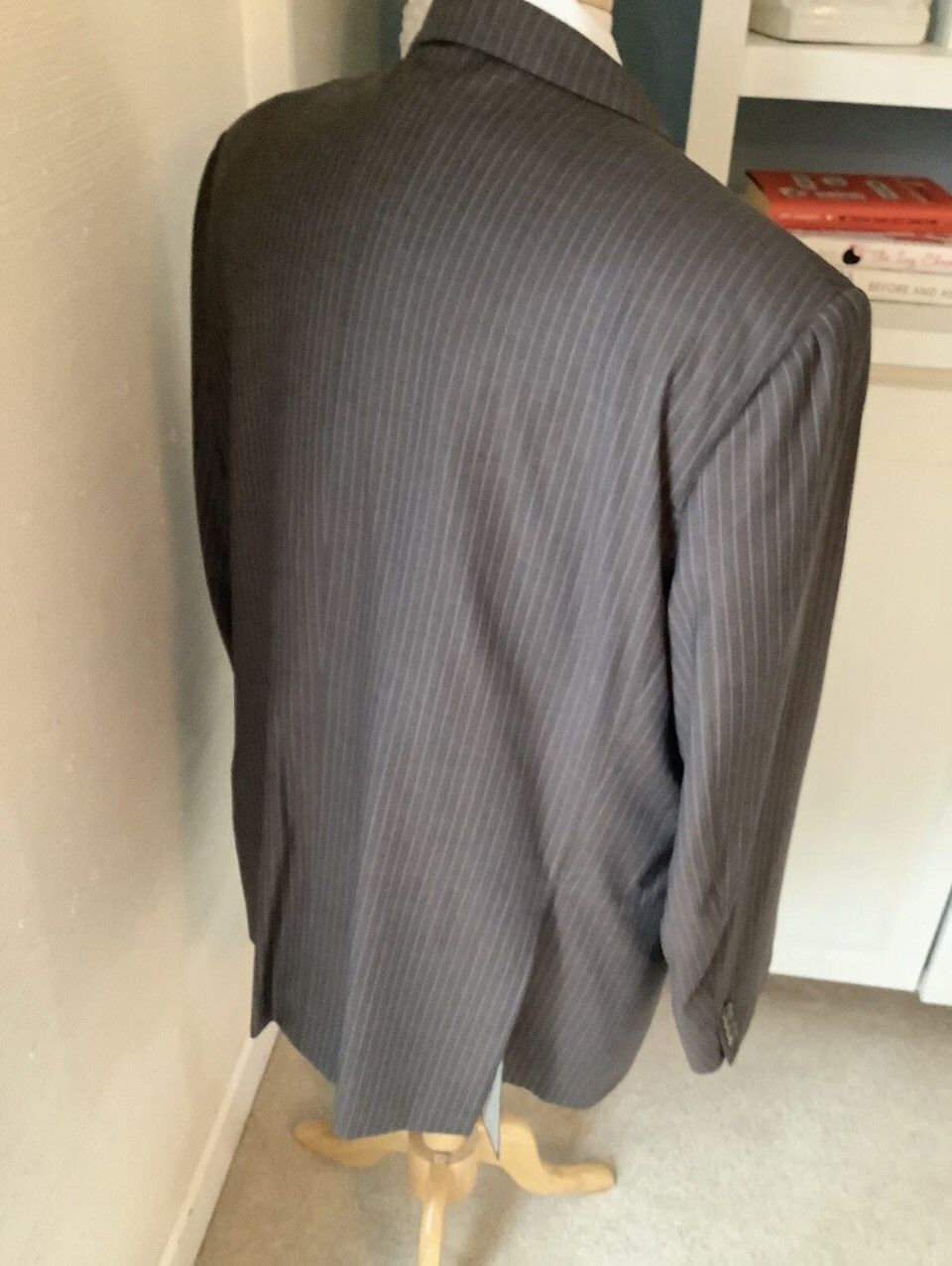 Brioni Brioni Blazer Size 52L Wool Striped Two Button Double Vent Size 52L - 3 Thumbnail