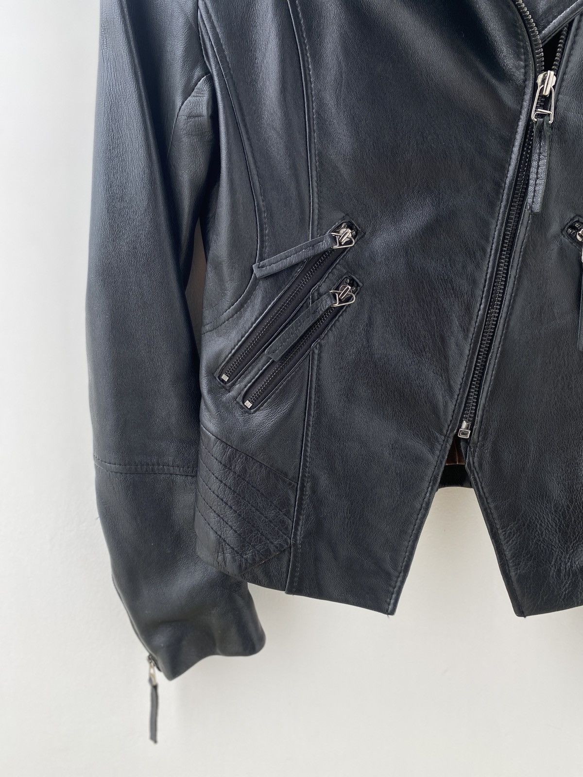 Isamu Katayama Backlash Leather Jacket on&on Bikers Vkei Jacket Size US S / EU 44-46 / 1 - 2 Thumbnail