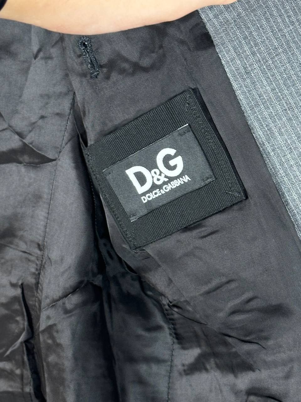 Dolce & Gabbana Dolce & Gabbana Men's Grey Wool Blazer Size 50 Size 50S - 5 Thumbnail