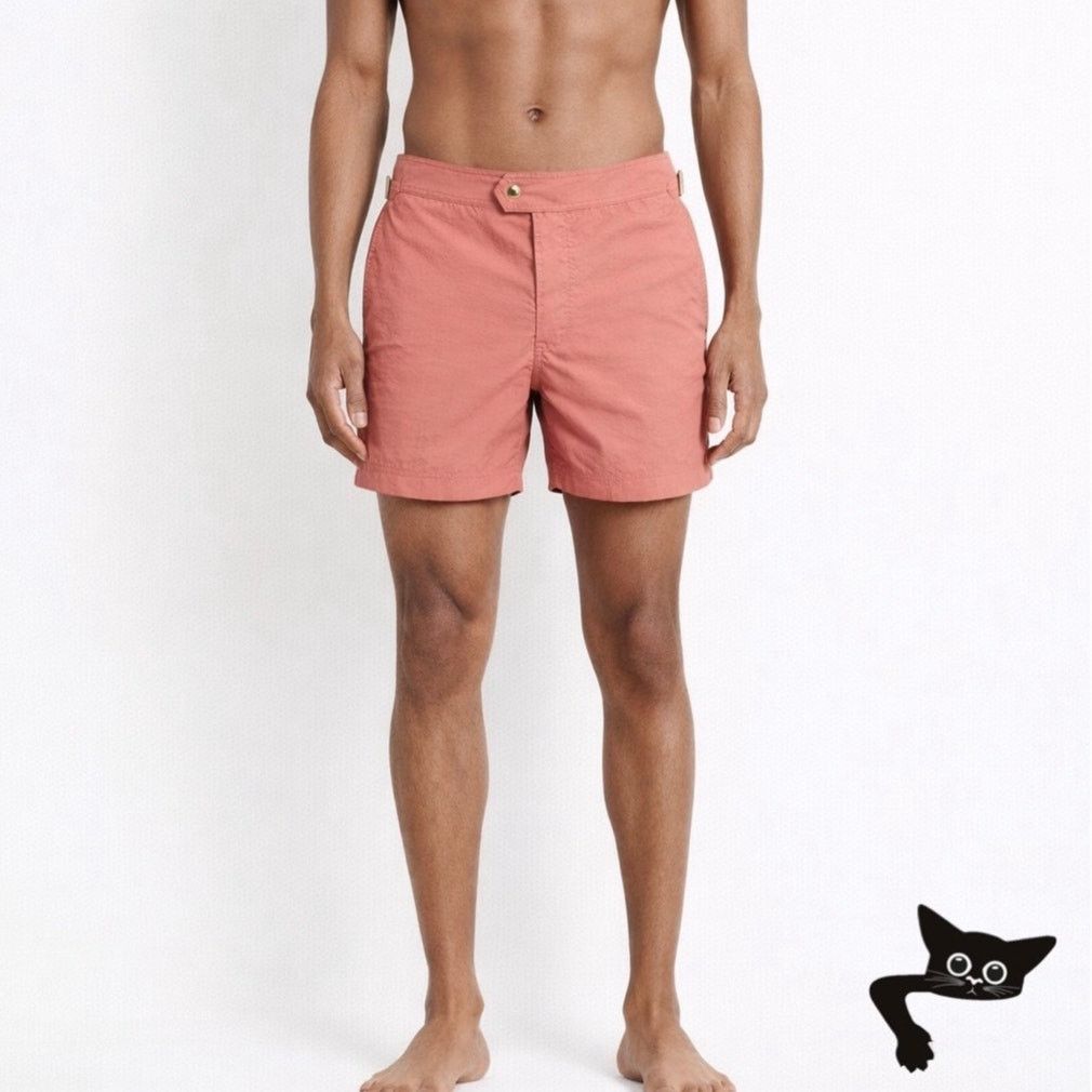 Tom Ford Tom Ford Swim Shorts Peach Men US M Buckle Size US 30 / EU 46 - 3 Thumbnail