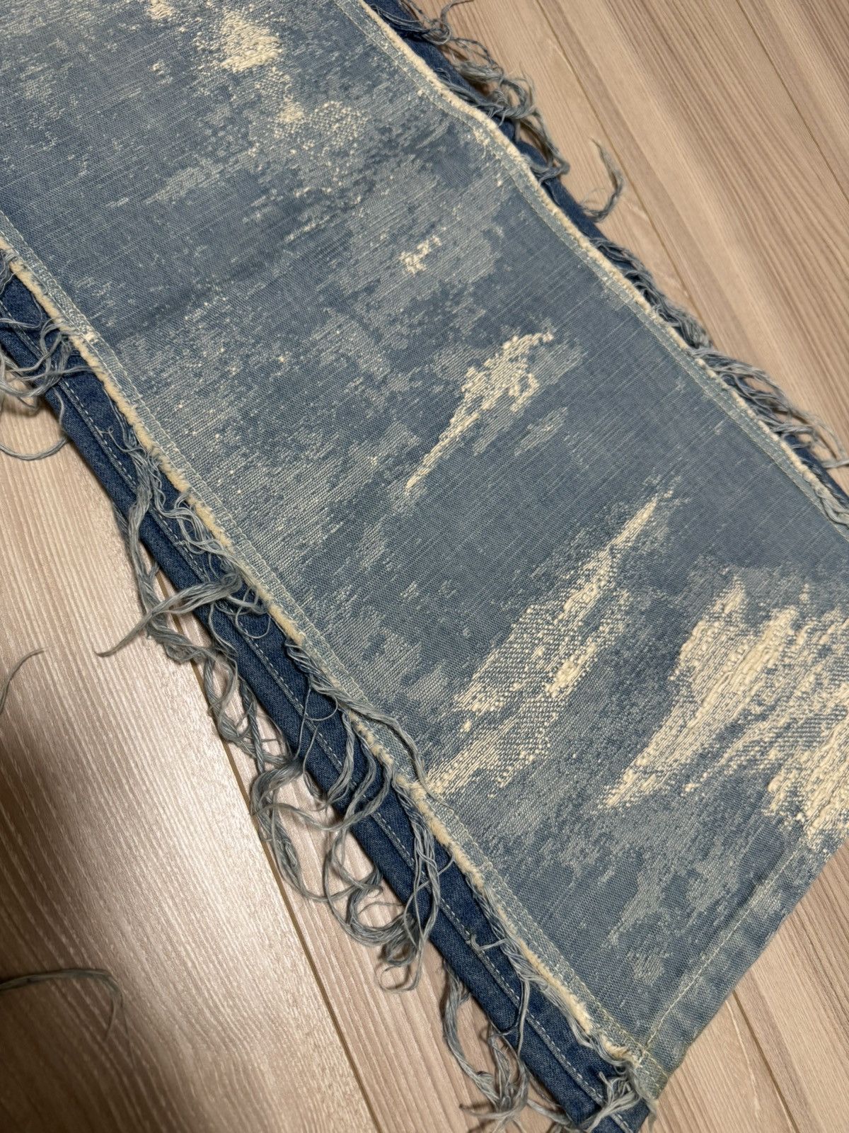 TAAKK TAAKK SS23 Reconstructed Bleached Denim Size US 31 - 4 Thumbnail