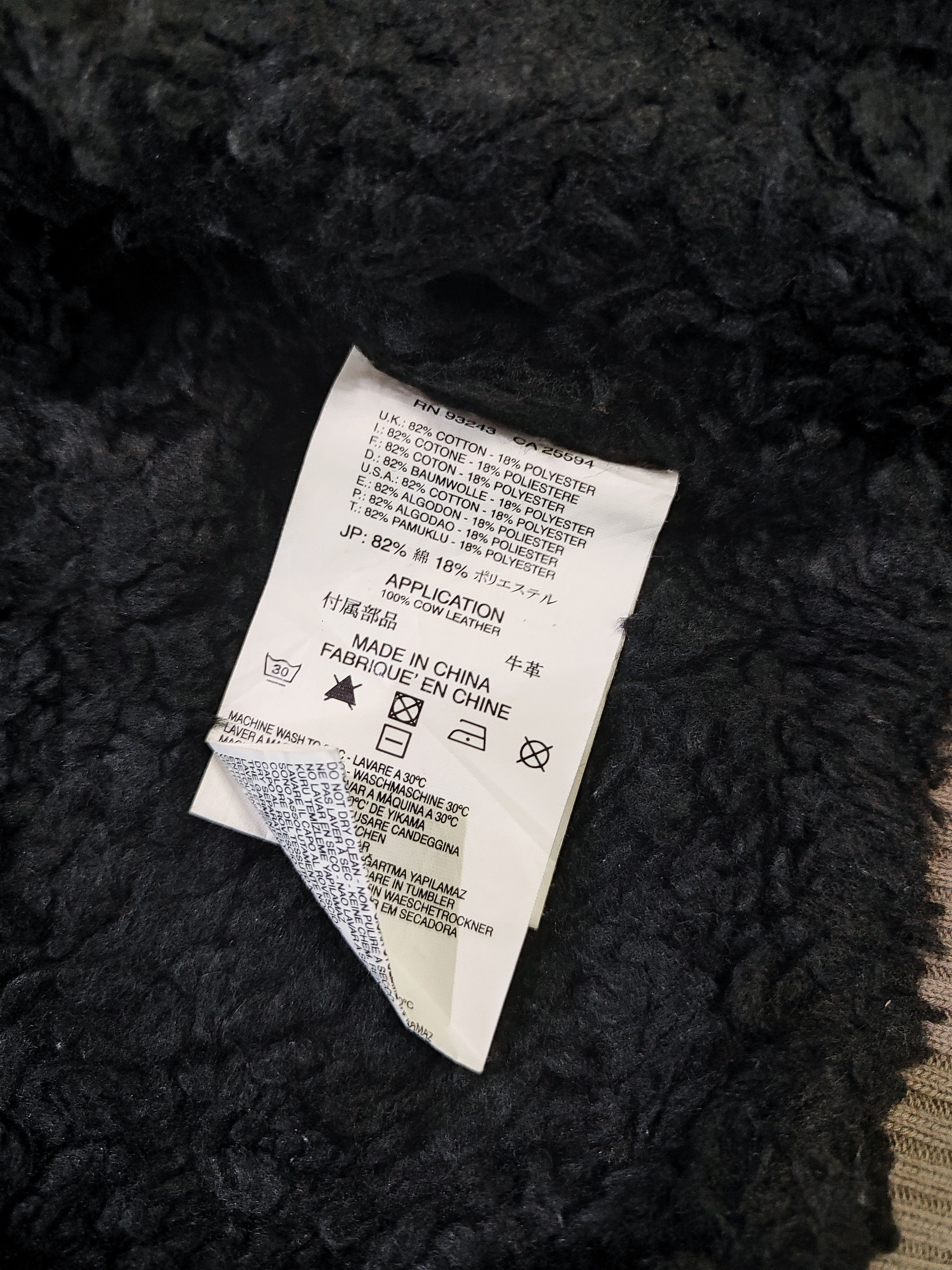 Diesel Vintage Diesel inner sheep leather sherpa hoodie Size US M / EU 48-50 / 2 - 12 Thumbnail