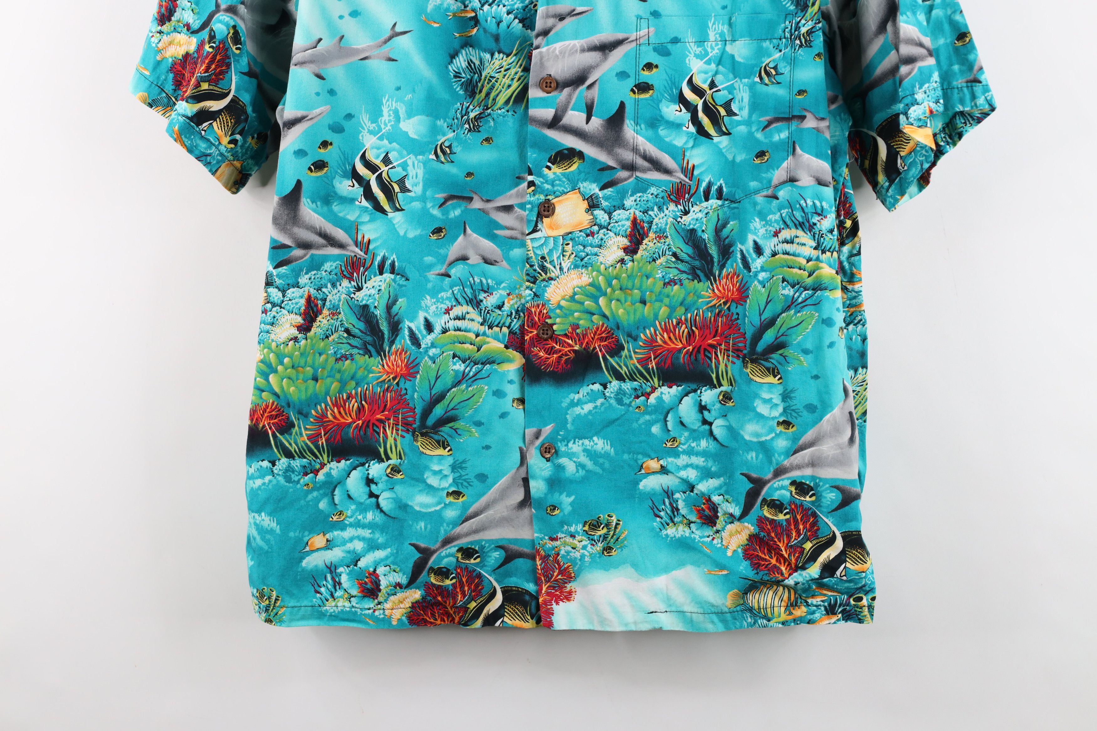 Vintage Vintage 90s Streetwear Over Print Hawaiian Button Shirt US Size US L / EU 52-54 / 3 - 3 Thumbnail