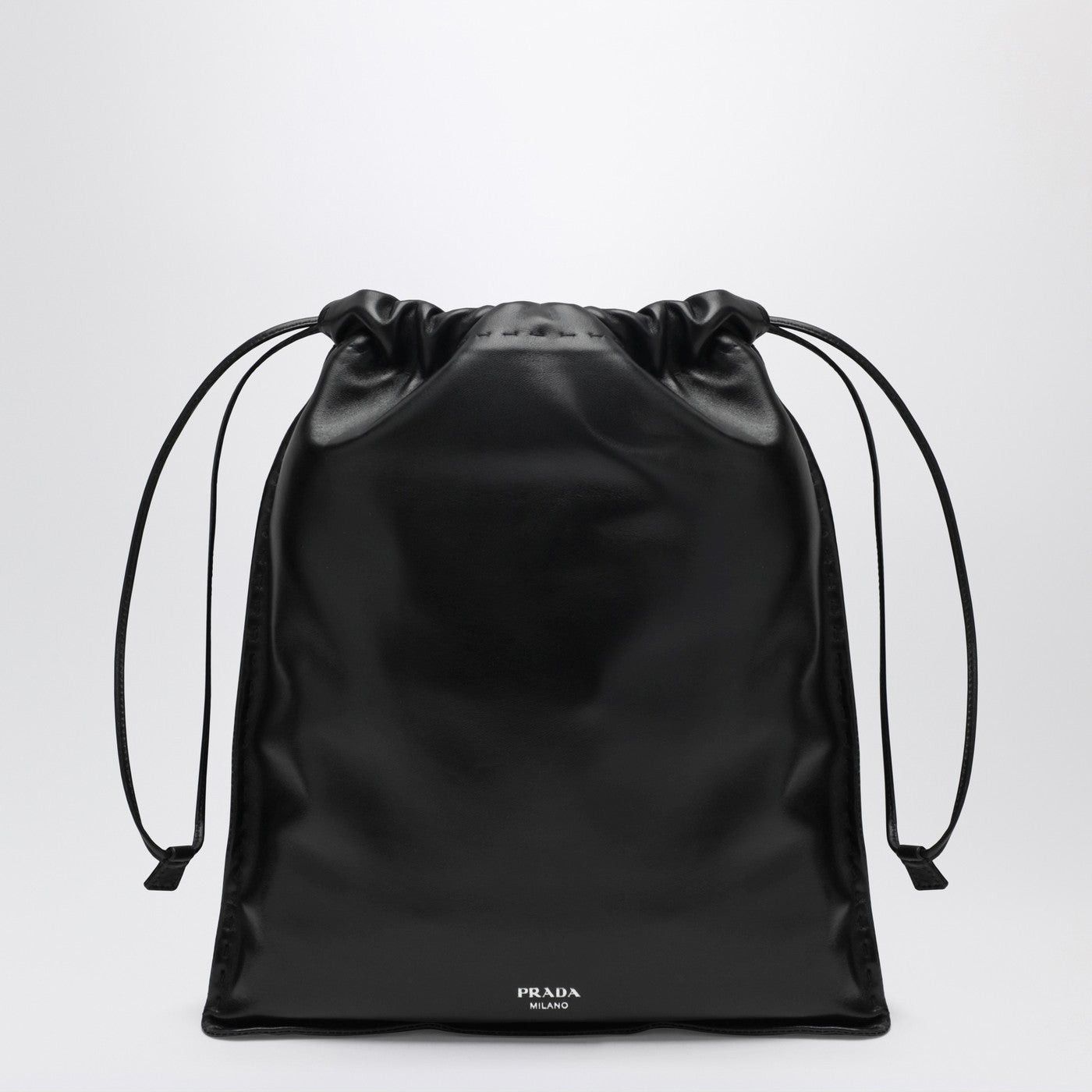 Prada Prada Prada Wish Pouch Black In Nappa Leather Size ONE SIZE - 1 Thumbnail
