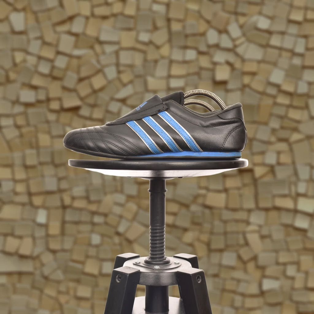 Adidas Adidas Taekwondo Martial Arts Black/Blue Trainers Sneakers Q34027 US 9 Mens Sneaker Size US 9 / EU 42 - 1 Thumbnail
