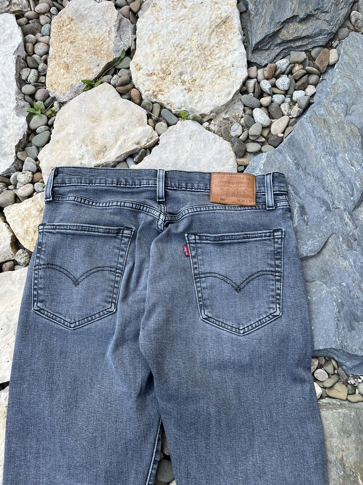 Jean × Levi's Levi’s 502 jeans 32x32 pants classic stone grey trousers Size US 32 / EU 48 - 10 Thumbnail