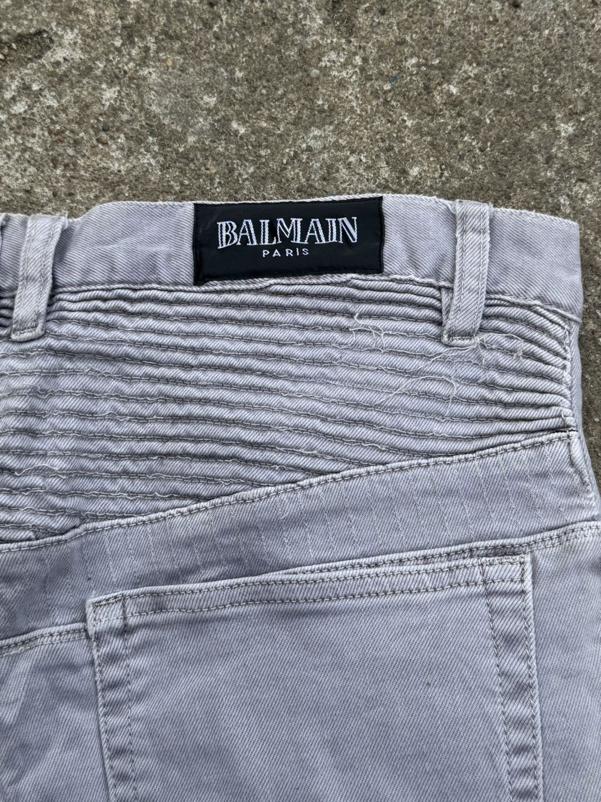 Balmain Balmain Bikers Decarnin Era Jeans Size US 30 / EU 46 - 6 Thumbnail