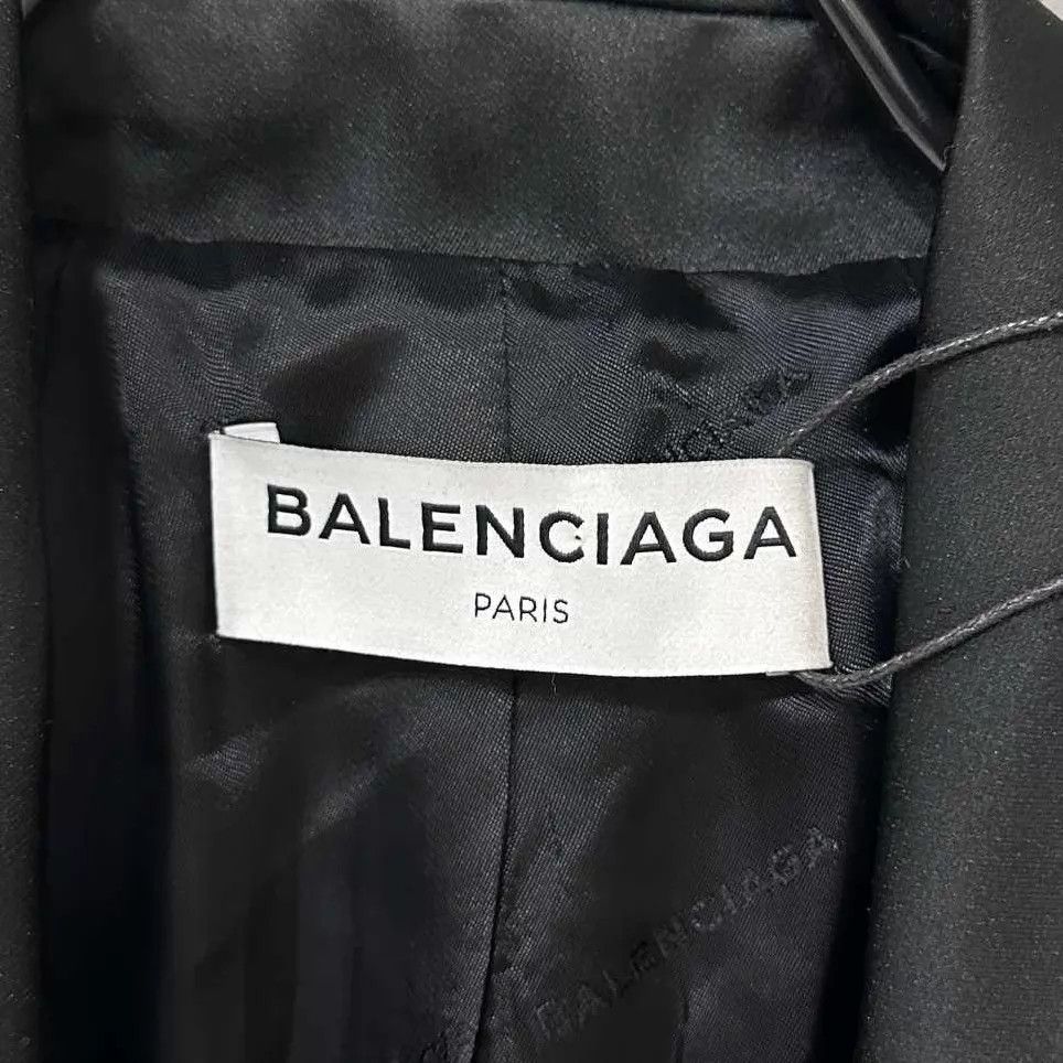 Balenciaga Balenciaga Black Lining Slogan Print Blazer 38 Size XS / US 0-2 / IT 36-38 - 6 Thumbnail