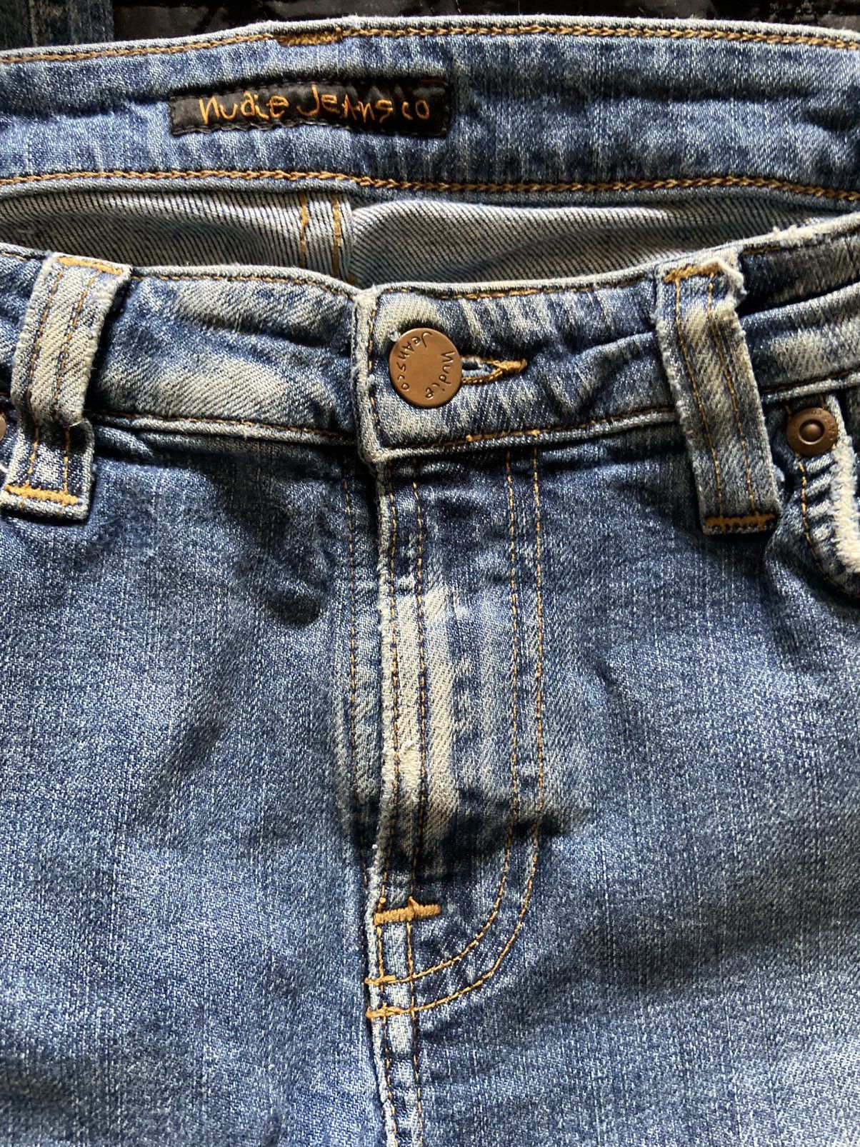 Nudie Jeans Skinny Low waist Nudie Jeans Organic 31W X 32L RRP: £145 Size 31" - 6 Thumbnail