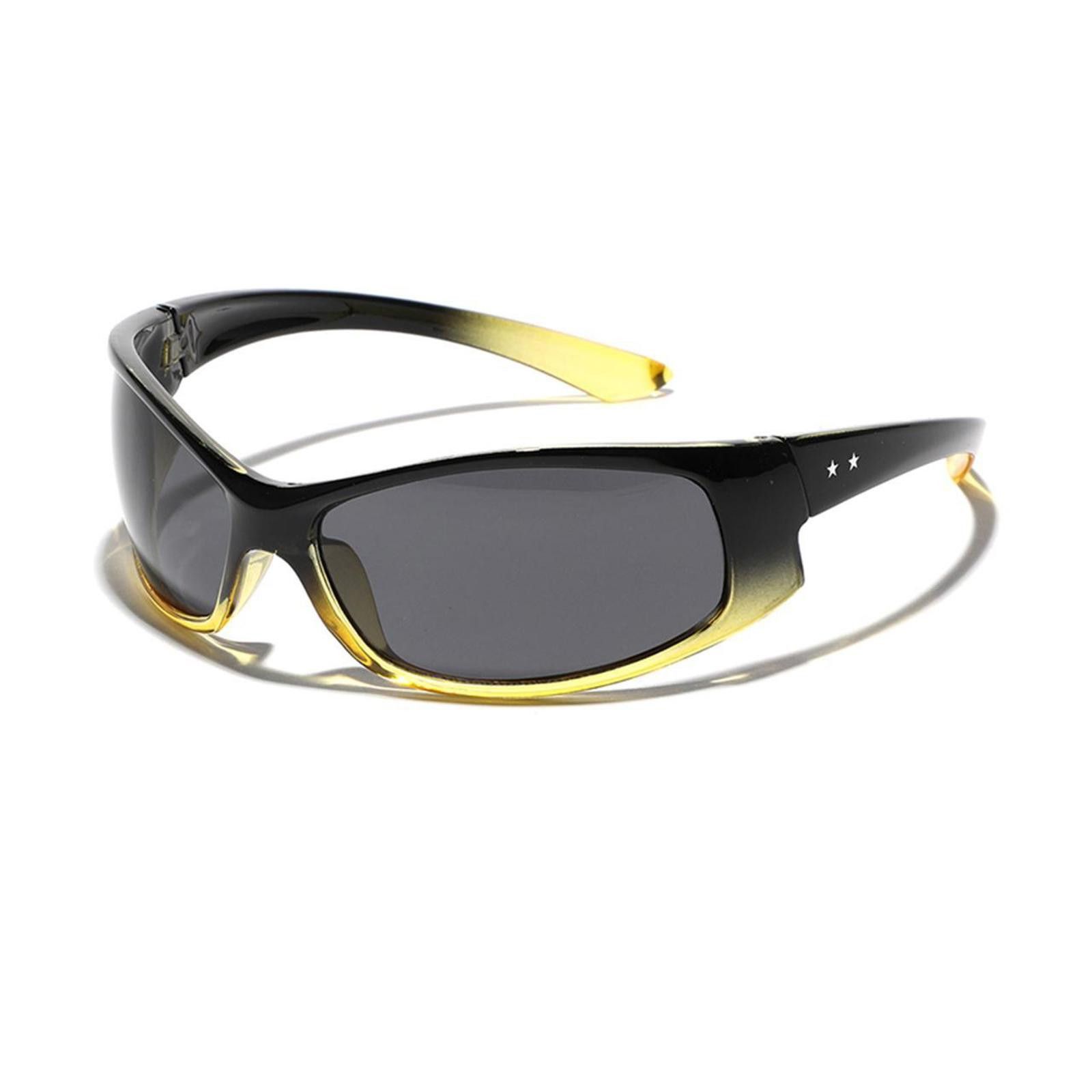 Japanese Brand Y2k Avant Garde Futuristic Cat Eye Black Sunglasses Unisex Size ONE SIZE - 1 Thumbnail