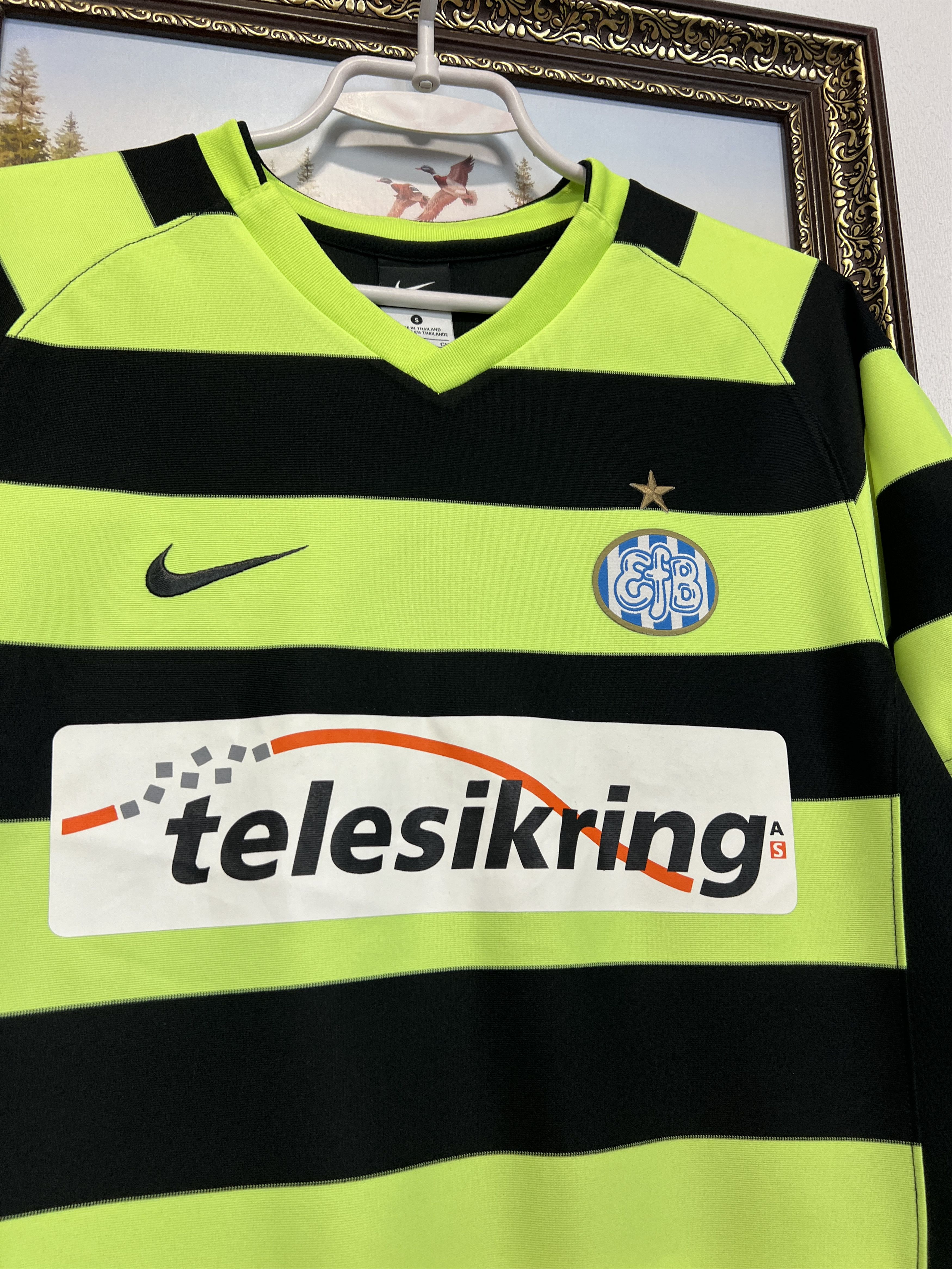 Nike Esbjerg Third Football Shirt Soccer #12 Andersen Jersey Size US S / EU 44-46 / 1 - 3 Thumbnail