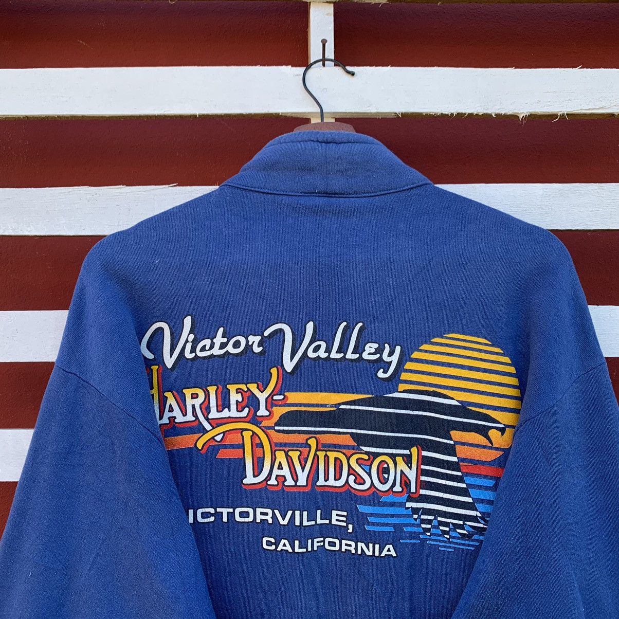 Vintage Vintage 90s Jerzees Harley Davidson Sweatshirt Size US M / EU 48-50 / 2 - 8 Thumbnail