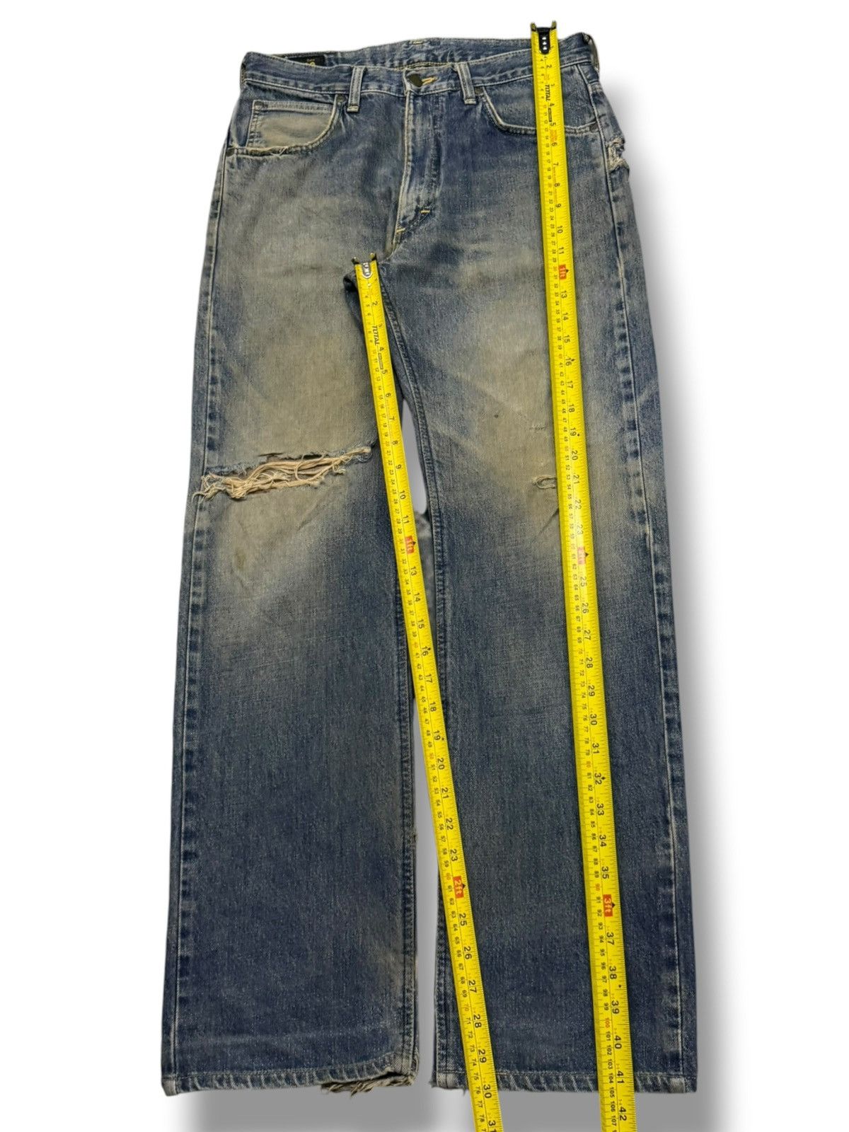 Lee Vintage Lee Riders Japan Denim Jeans |Relaxed Straight | W30 Size US 30 / EU 46 - 10 Thumbnail