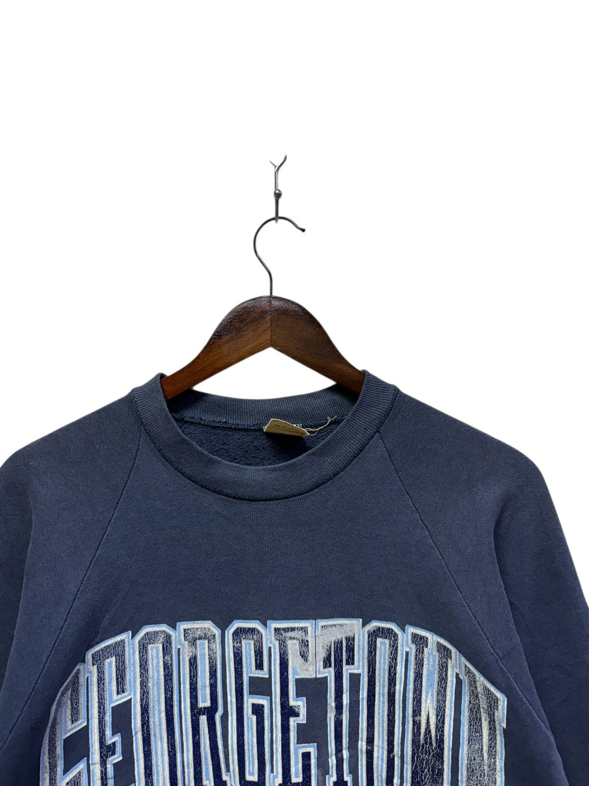 Vintage Vintage Georgetown University Hoyas Distressed Size US M / EU 48-50 / 2 - 2 Thumbnail