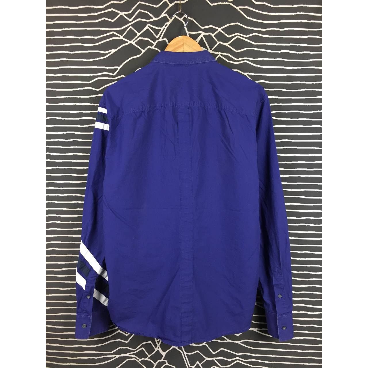 Armani Exchange Armani Exchange AX Bold Stripe Longsleeve Shirt Size L Size US L / EU 52-54 / 3 - 5 Thumbnail