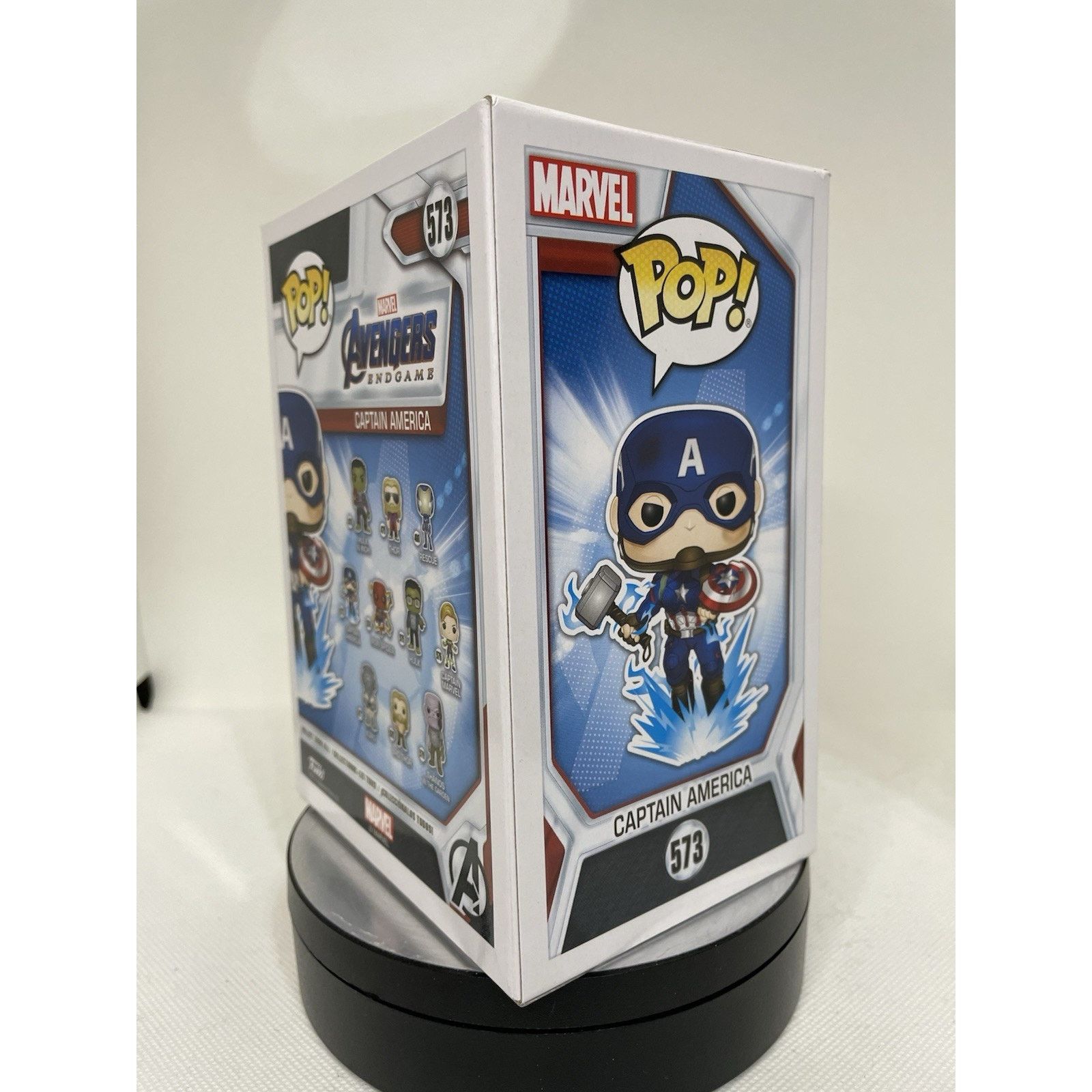 Marvel Comics Funko Pop! Captain America #573 Avengers Endgame Size ONE SIZE - 6 Thumbnail
