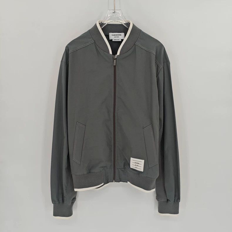 Thom Browne Thom Browne Gray military jacket Size US M / EU 48-50 / 2 - 1 Thumbnail