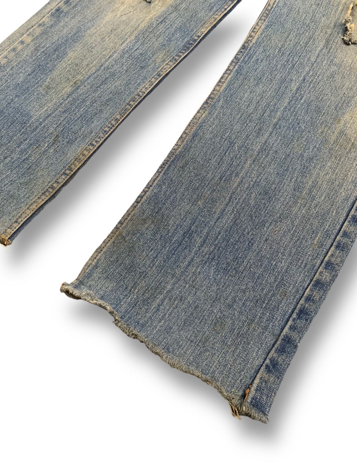 Ed Hardy Vintage Japanese Brand Mud Wash Distressed Grunge Jeans Size US 32 / EU 48 - 13 Thumbnail