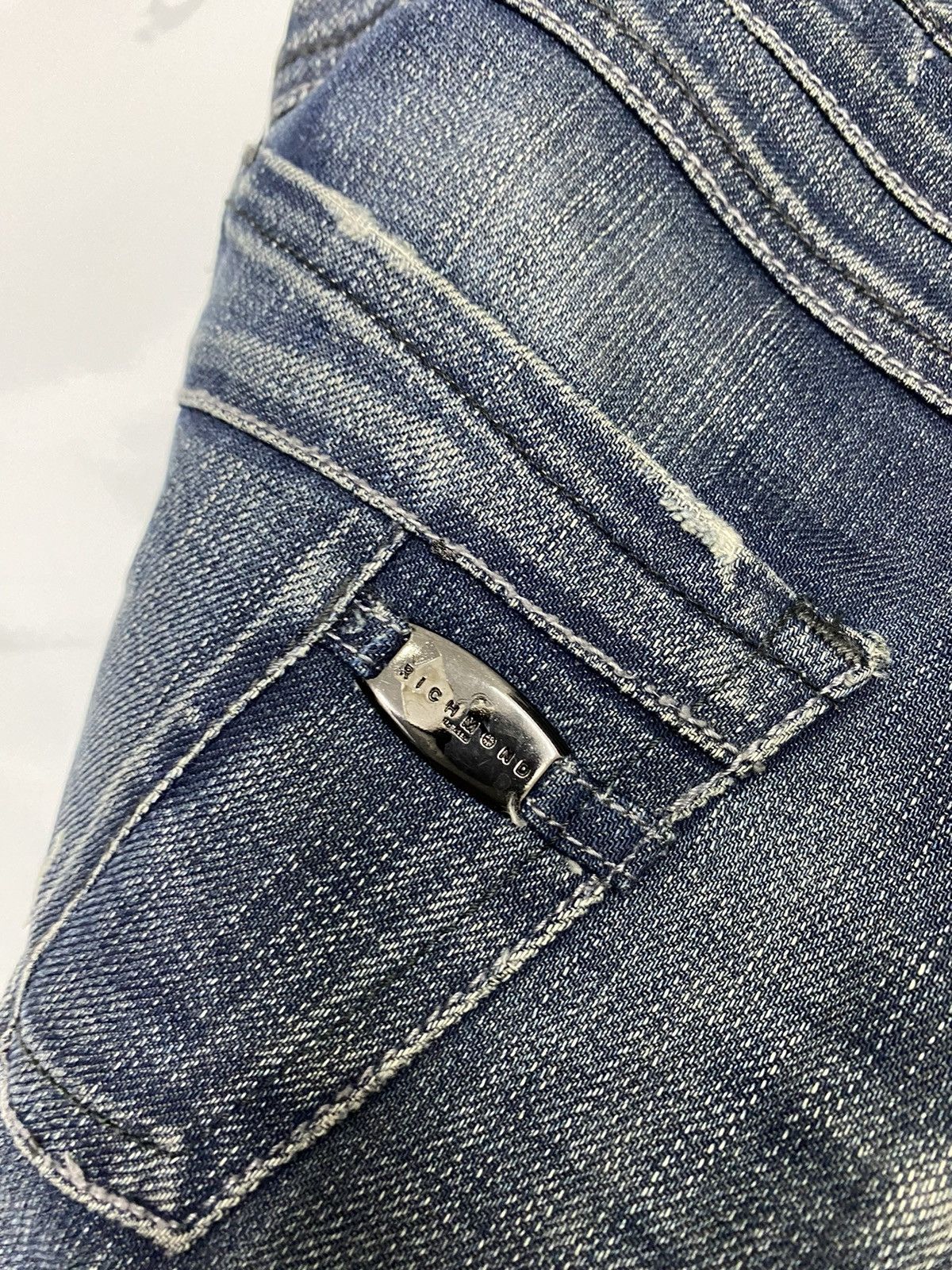 Richmond Denim 🔥RICHMOND DENIM DISTRESSED JEANS Size US 30 / EU 46 - 9 Thumbnail