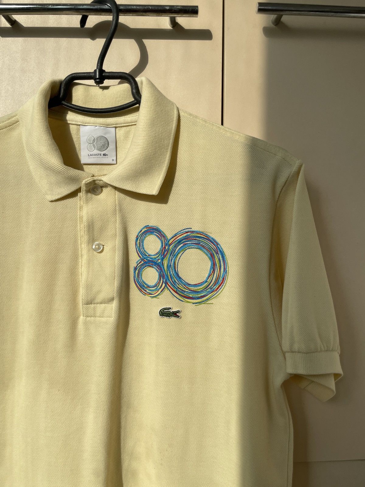 Lacoste Lacoste 80 anniversary Yellow polo shirt Size US L / EU 52-54 / 3 - 1 Thumbnail