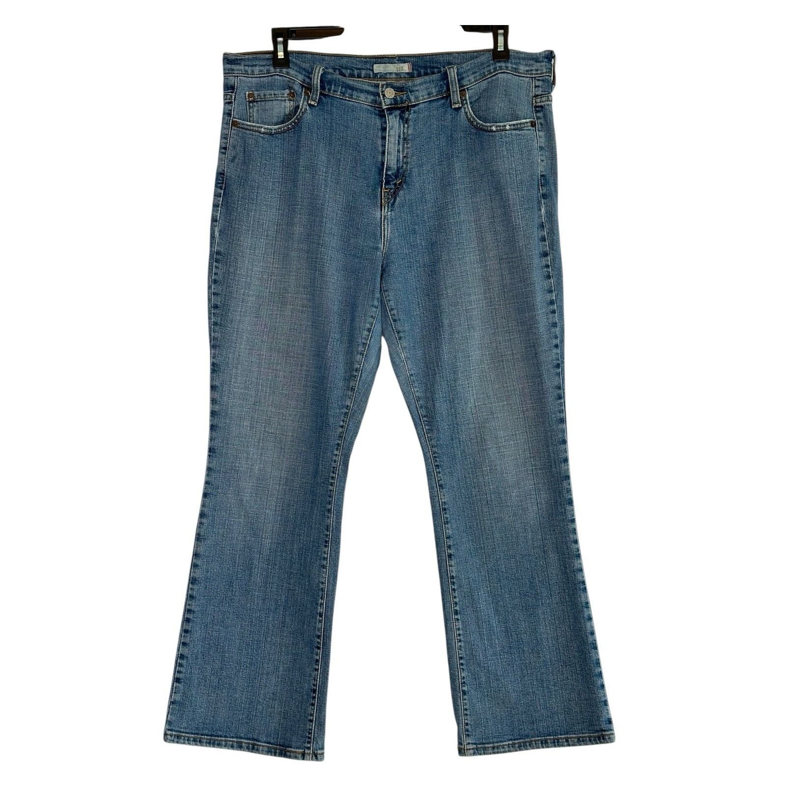 Levi's Levis strauss 515 blue boot cut jeans pants size 16 Size 38" / US 16 / IT 52 - 1 Thumbnail