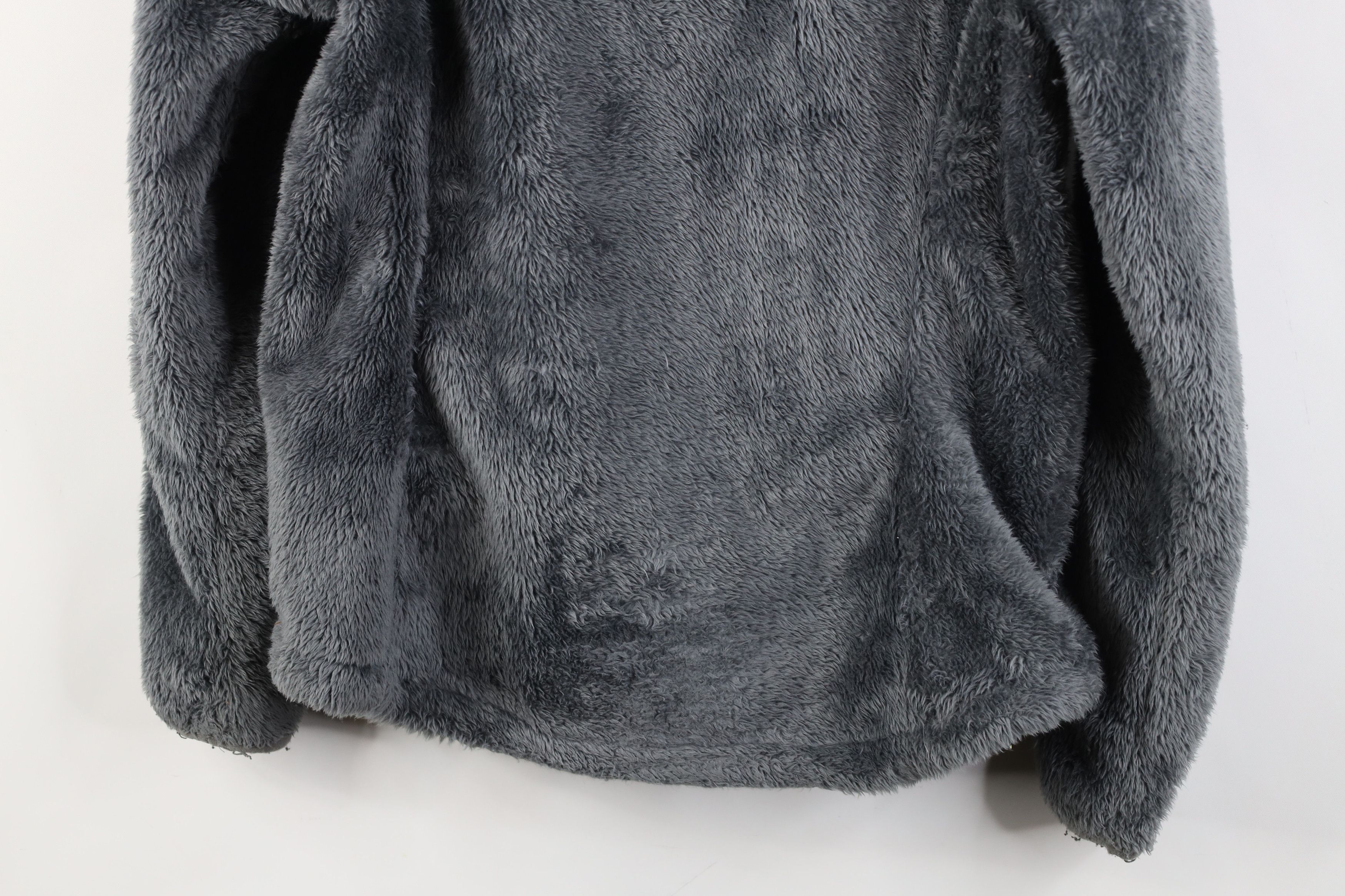 The North Face Vintage The North Face Shag Monkey Fleece Jacket Gray Size M / US 6-8 / IT 42-44 - 14 Thumbnail