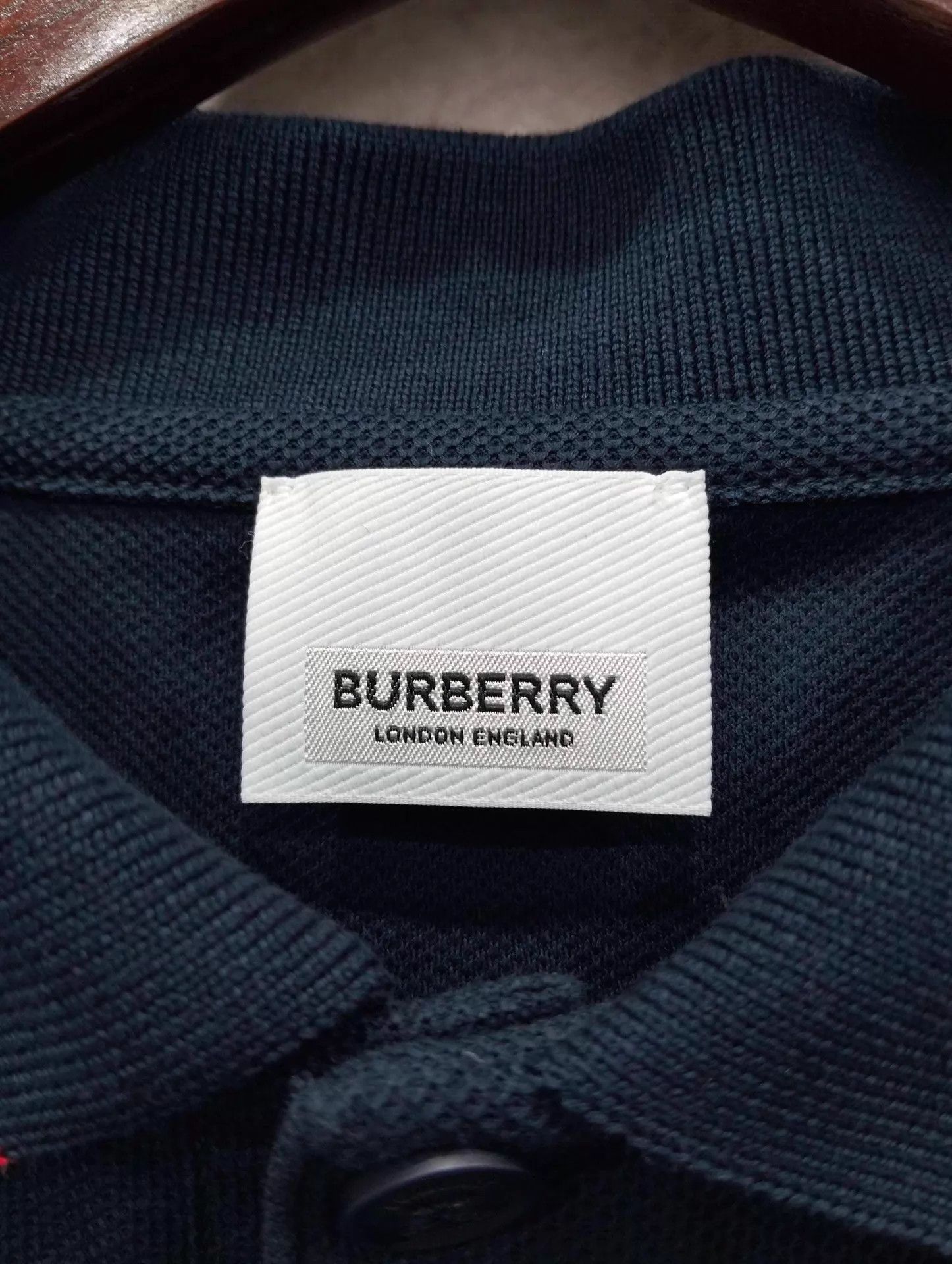 Burberry Burberry Striped Logo Short Sleeve Polo XL 95 New Size US XL / EU 56 / 4 - 4 Thumbnail