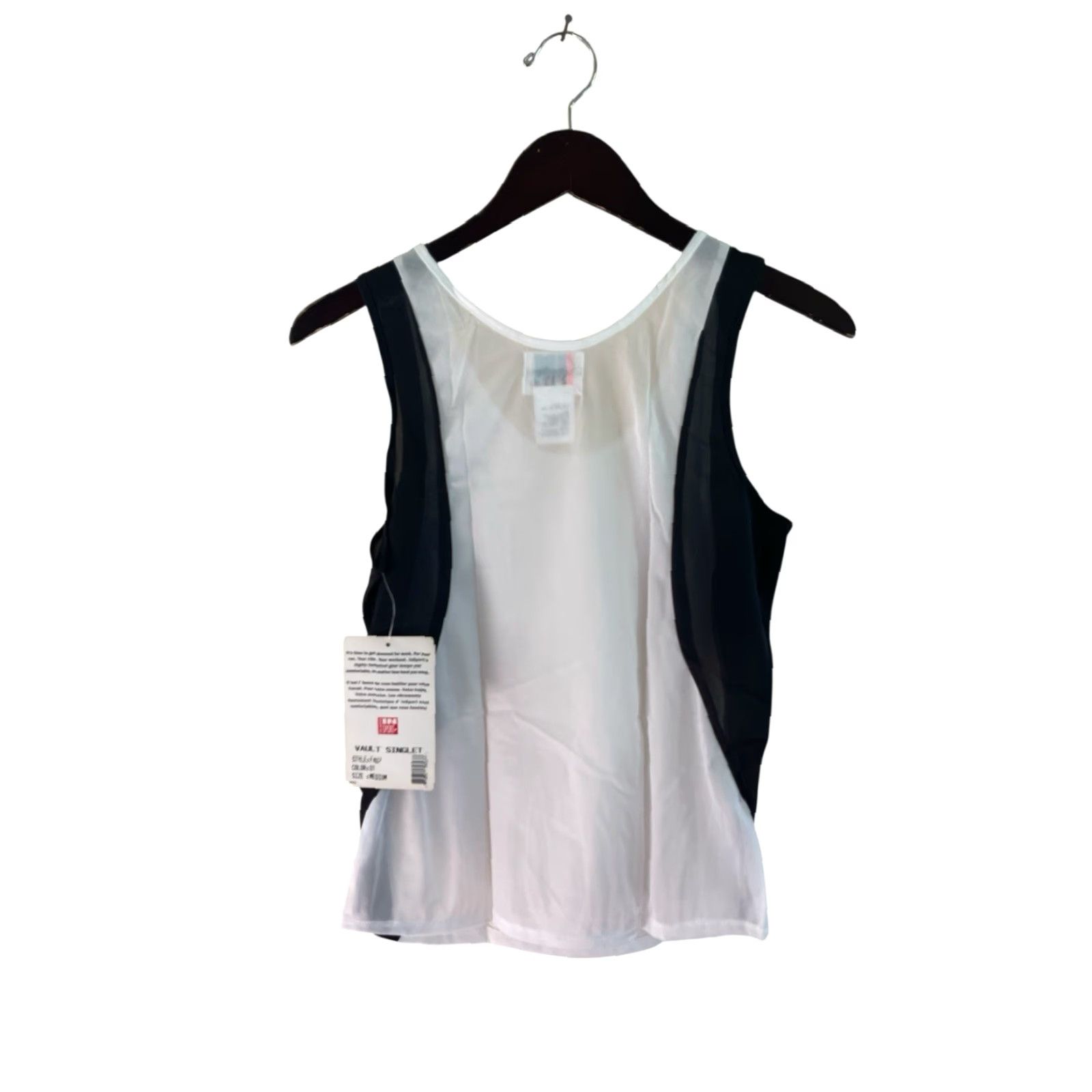 Vintage VINTAGE In Sport Tank Shirt Womens Size M 90s White Nylon Deadstock NWT Activewear Tank Womens 90s Theme Size M / US 6-8 / IT 42-44 - 5 Thumbnail