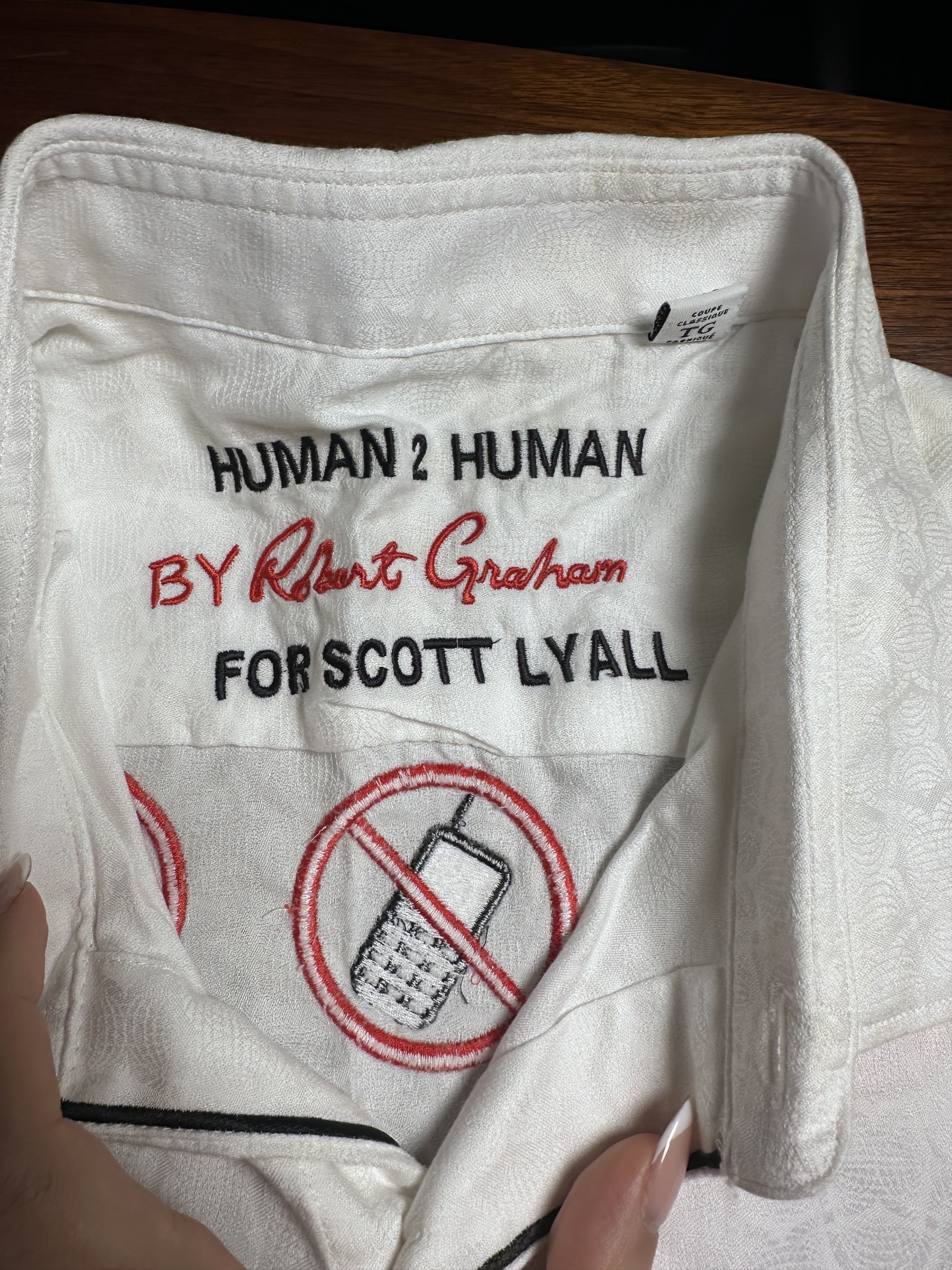 Robert Graham Robert Graham x Scott Lyall Human 2 Human Shirt XL Size US XL / EU 56 / 4 - 8 Thumbnail