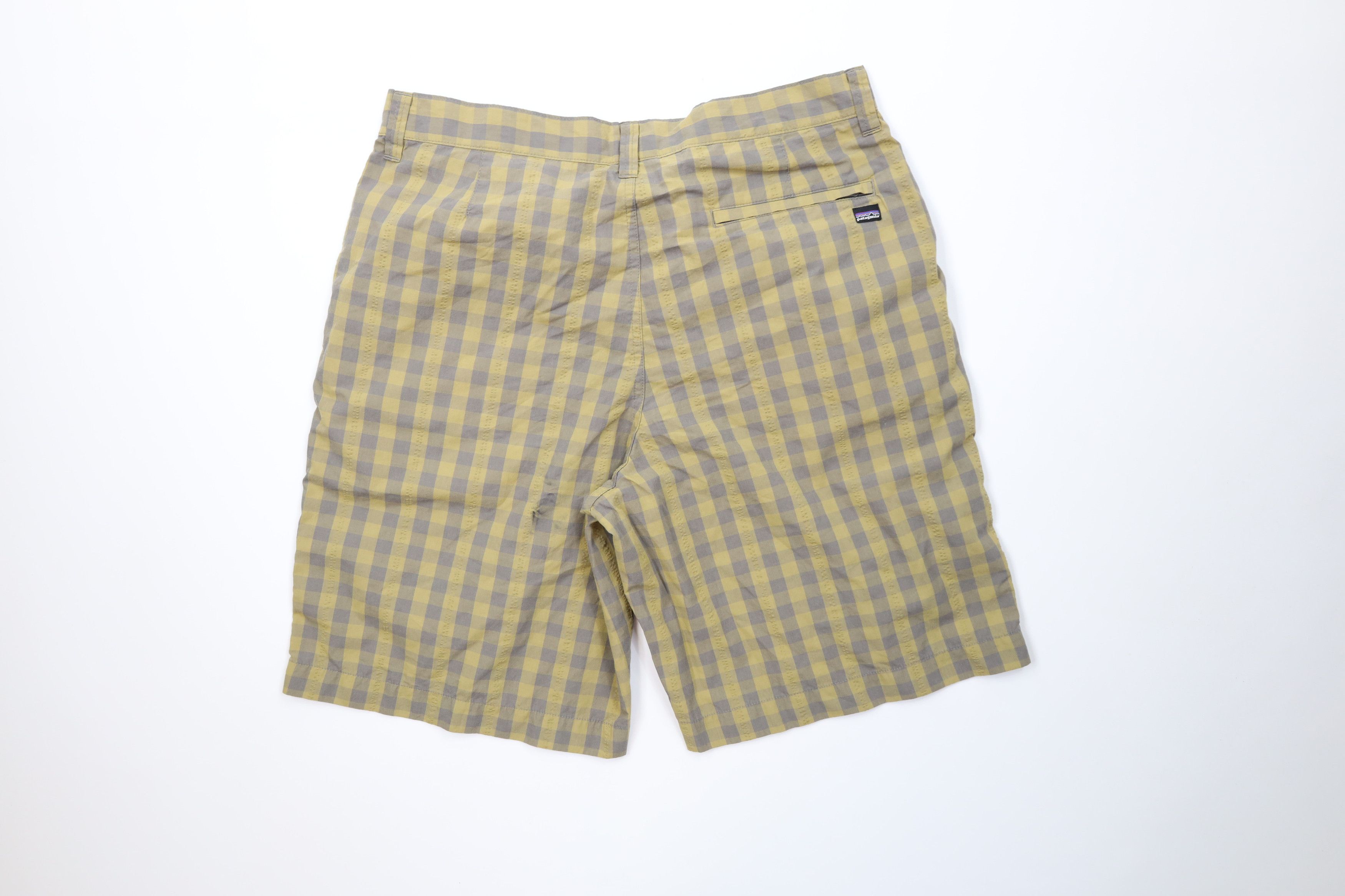 Patagonia Patagonia Seer Sucker Chino Shorts Plaid Organic Cotton Size US 33 - 8 Thumbnail