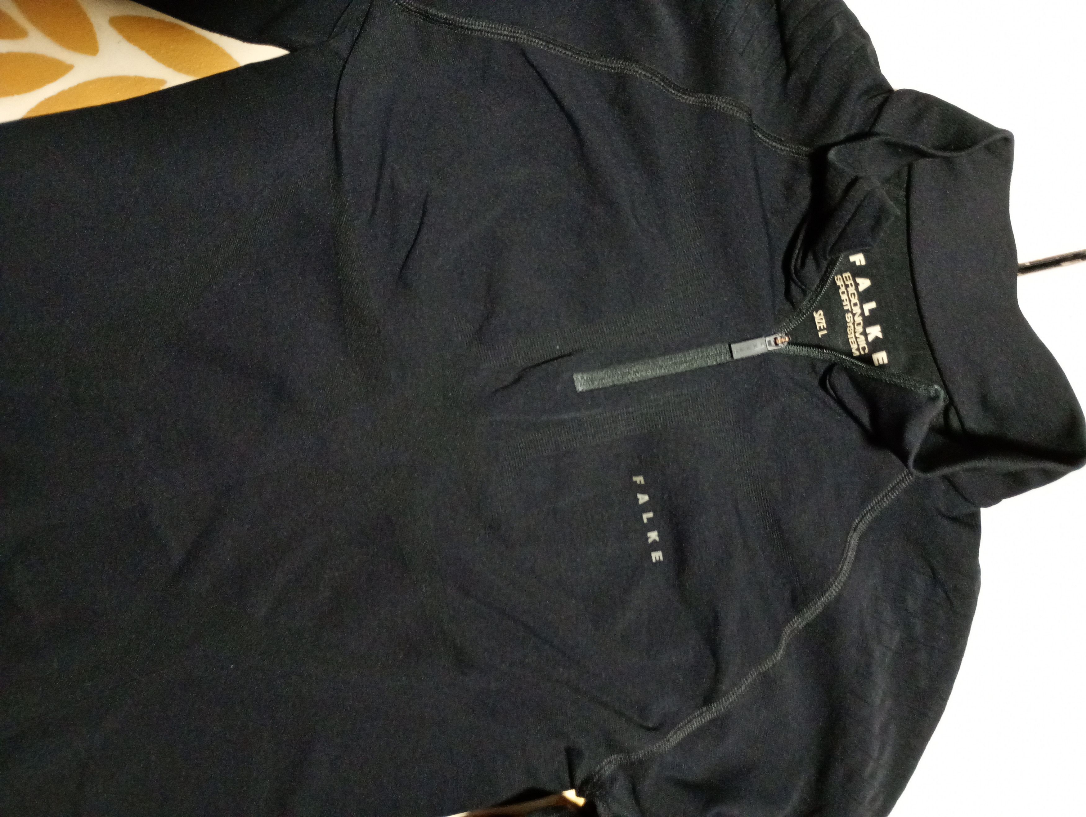 FALKE FALKE Ergonomic Sport System Maximum Stretch Half Zip Shirt Size US L / EU 52-54 / 3 - 6 Thumbnail