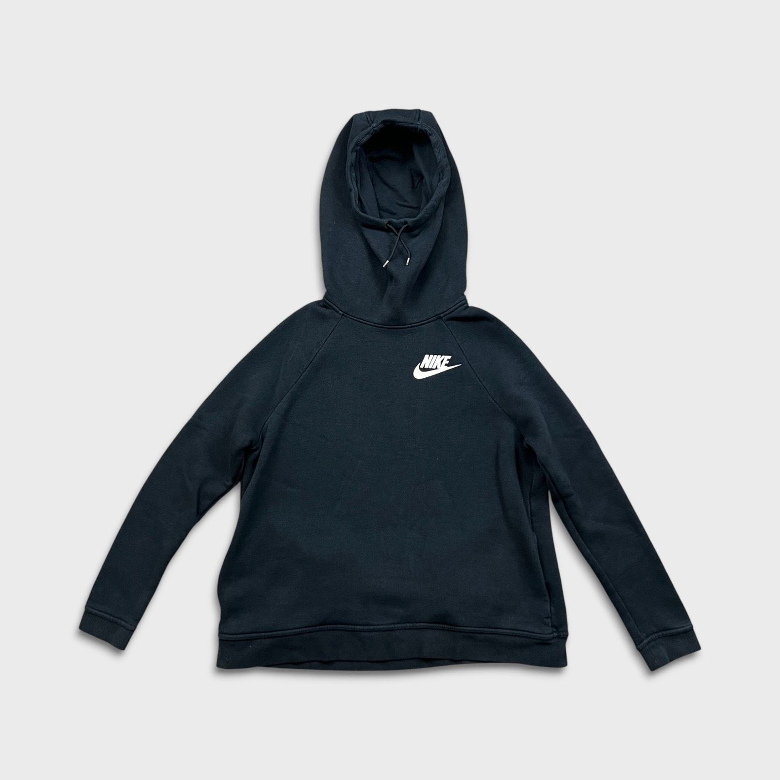 Nike Nike Sportswear Hoodie Swoosh Pullover Cowl Hood Sweatshirt Size L / US 10 / IT 46 - 1 Thumbnail