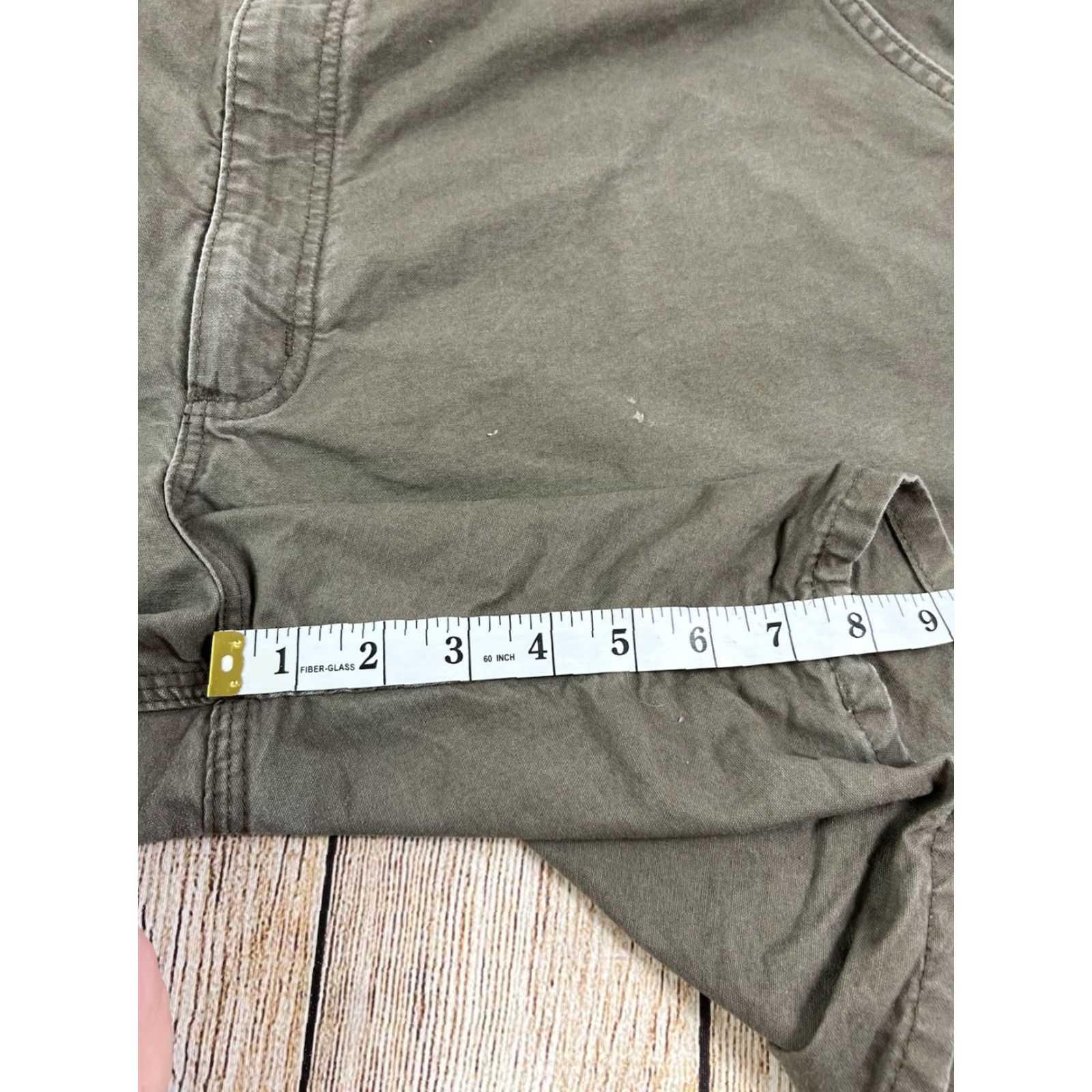 Carhartt VINTAGE Carhartt Brown 42 Cargo Shorts Canvas Workwear Mens 5-Pocket 8in Inseam Regular 90s Outdoor Size US 42 / EU 58 - 5 Thumbnail