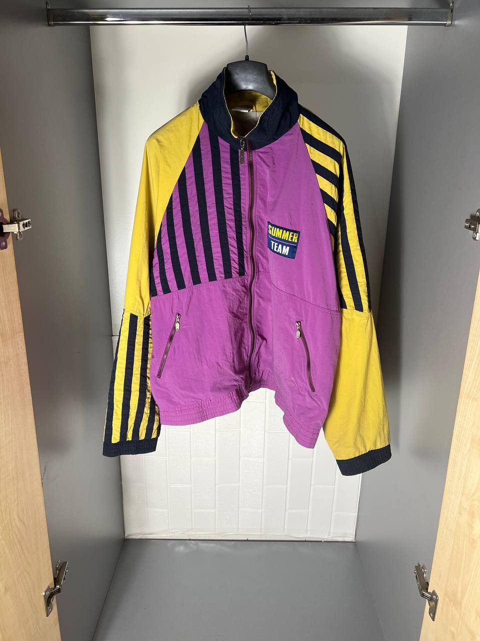 Puma VINTAGE PUMA SUMMER TEAM RETRO JACKET ZIP Y2K 90s Size US M / EU 48-50 / 2 - 1 Thumbnail