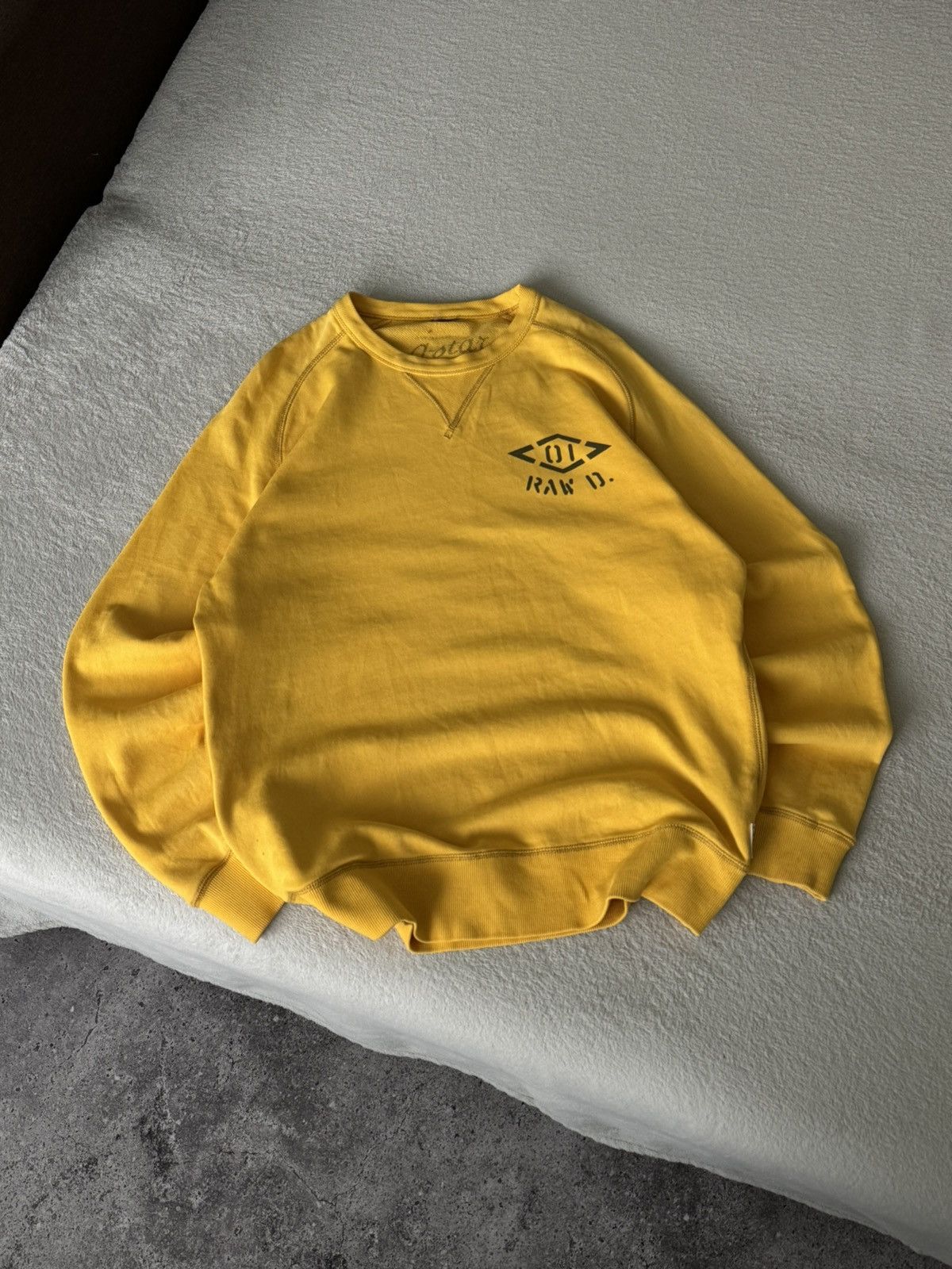 G-Star × Vintage Vintage G-Star Raw Y2K big logo oversized sweatshirt Size US L / EU 52-54 / 3 - 8 Thumbnail