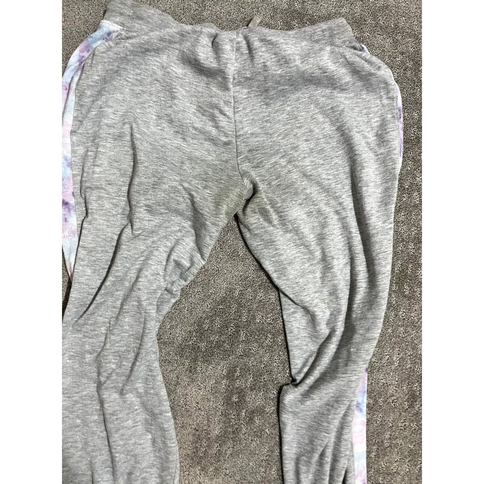Splendid Splendid Women's Jogger Pants Gray Sides Camouflage Casual Medium Size 32" / US 10 / IT 46 - 4 Thumbnail