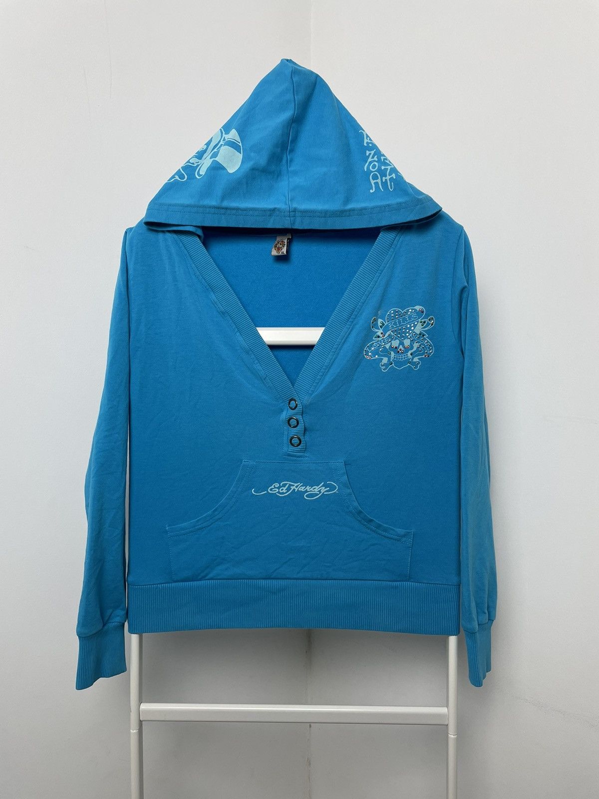 Christian Audigier × Ed Hardy Ed hardy Cristian Audiger hoodie zip female Size US S / EU 44-46 / 1 - 2 Thumbnail