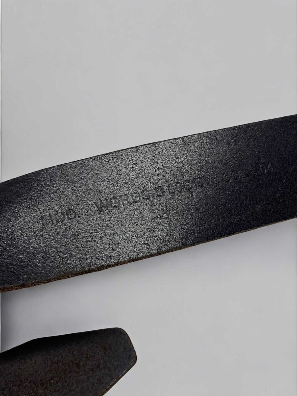 Diesel 🔥 Y2K DIESEL ITALIAN LEATHER BELT DARK BROWN GRUNGE STYLE Size ONE SIZE - 12 Thumbnail