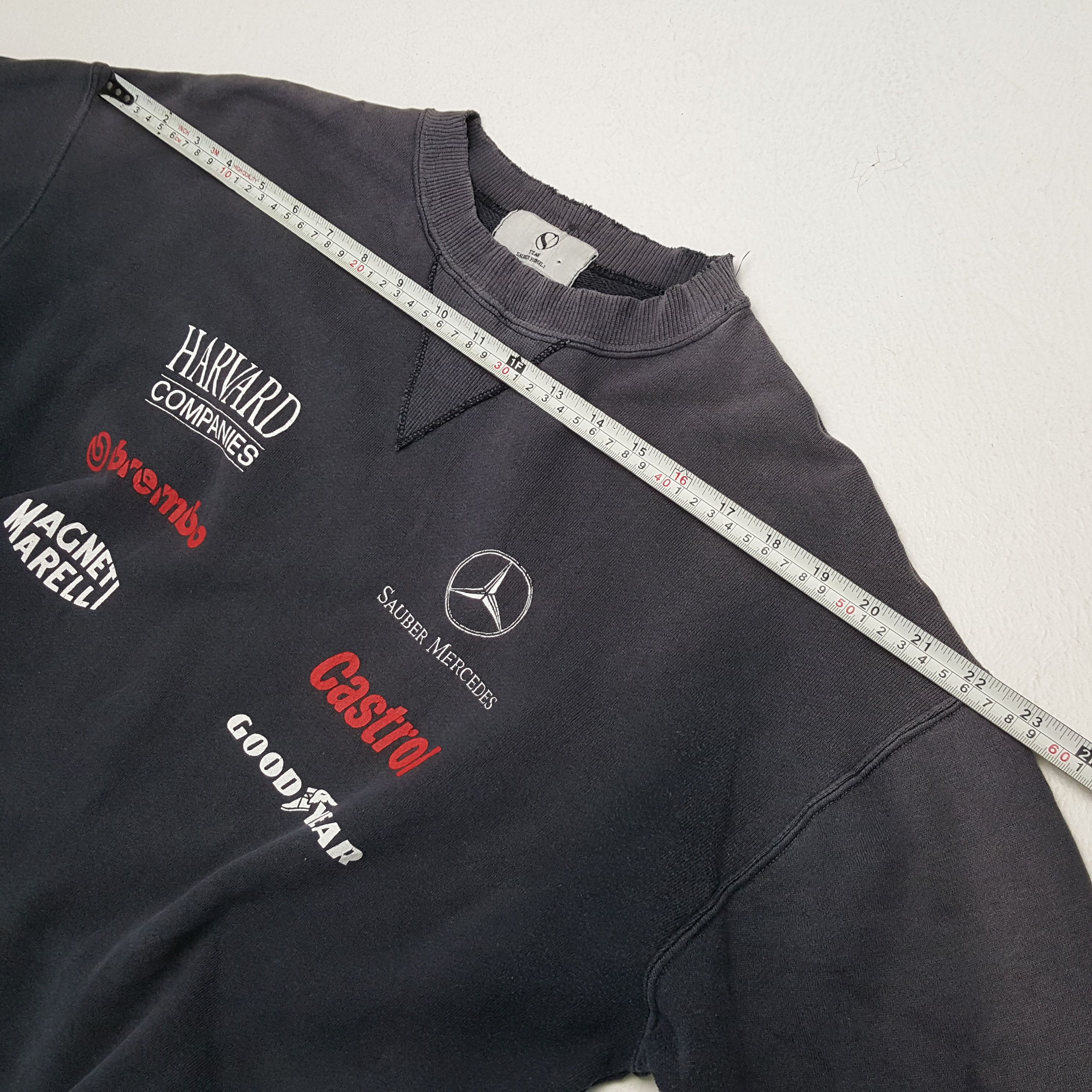 Mercedes-Benz × Vintage Vintage MERCEDES MAGNETI MARELLI Racing Promo Sweatshirts Size US M / EU 48-50 / 2 - 4 Thumbnail