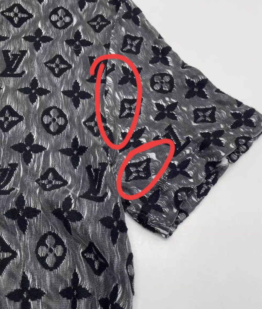Louis Vuitton Louis Vuitton FW22 Full Logo Crew Neck Loose Short Sleeve Size US M / EU 48-50 / 2 - 7 Thumbnail
