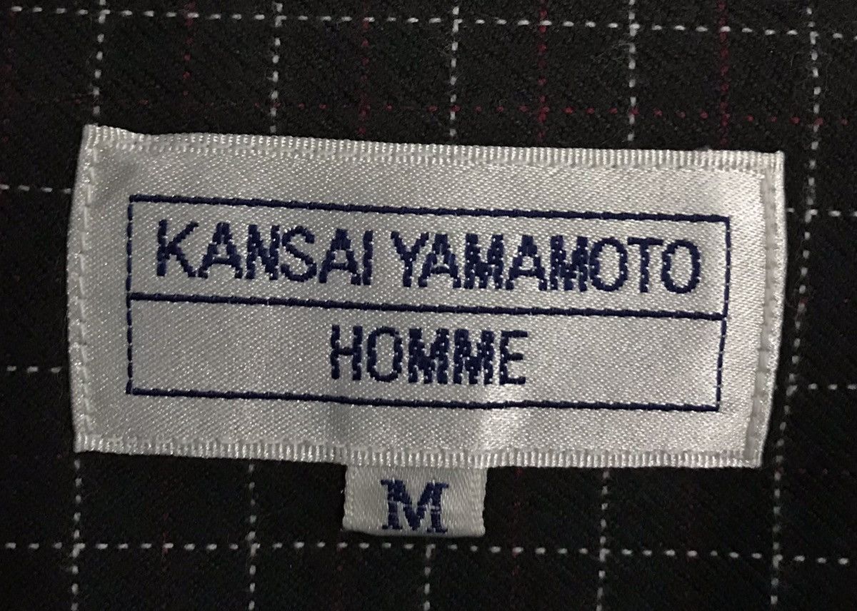 Kansai Yamamoto × Vintage Vintage Kansai Yamamoto Homme Long Sleeve Shirt Button Up Size US M / EU 48-50 / 2 - 11 Thumbnail