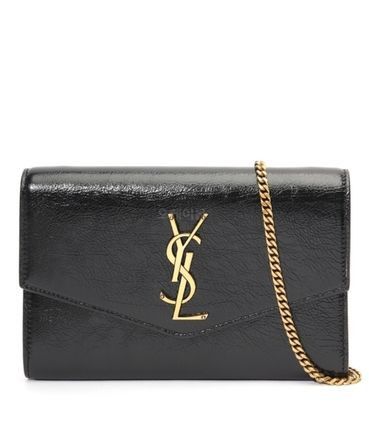 Saint Laurent Paris o1bcso1str0225 Size:OS/Uptown Chain Wallet in Black Size ONE SIZE - 3 Thumbnail