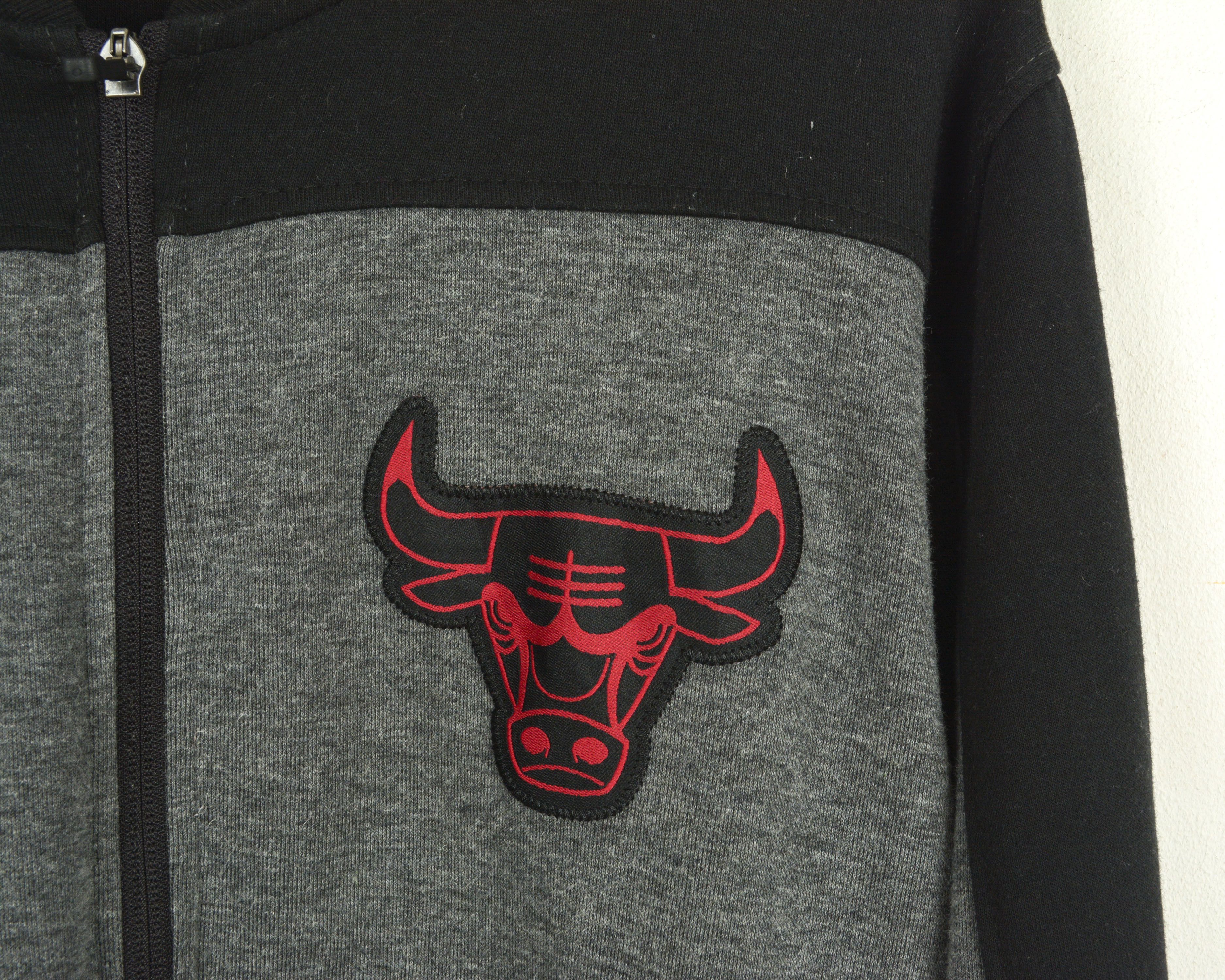 NBA Mens M Bomber Jacket Sweatshirt Jumper Grey Zip Top Size US M / EU 48-50 / 2 - 4 Thumbnail