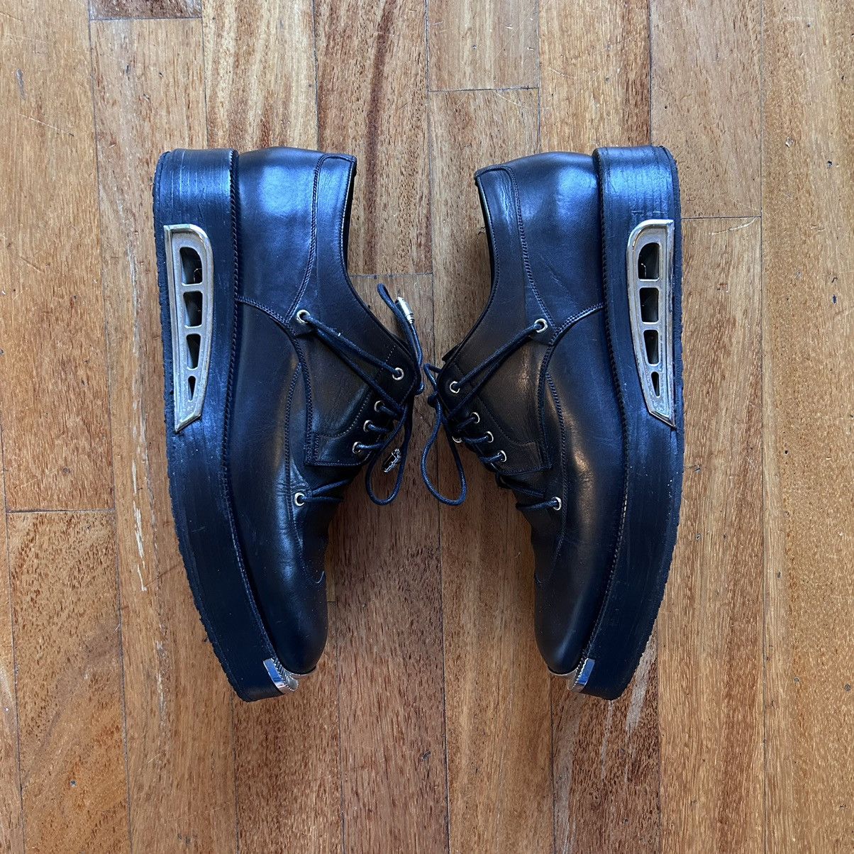 Dior × Kris Van Assche Dior Homme SS14 Metal Toe derbys by Kris