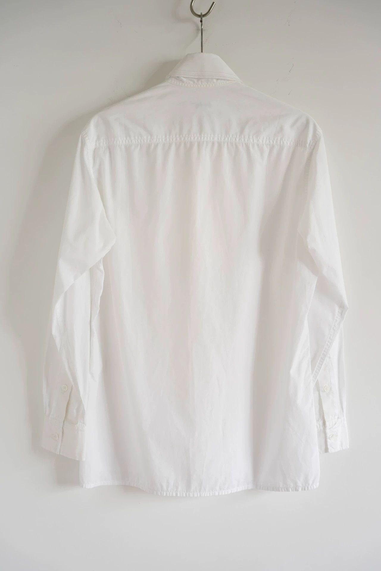 Yohji Yamamoto Yohji Yamamoto 15AW OG Triple White Cotton Shirt Size US M / EU 48-50 / 2 - 2 Thumbnail