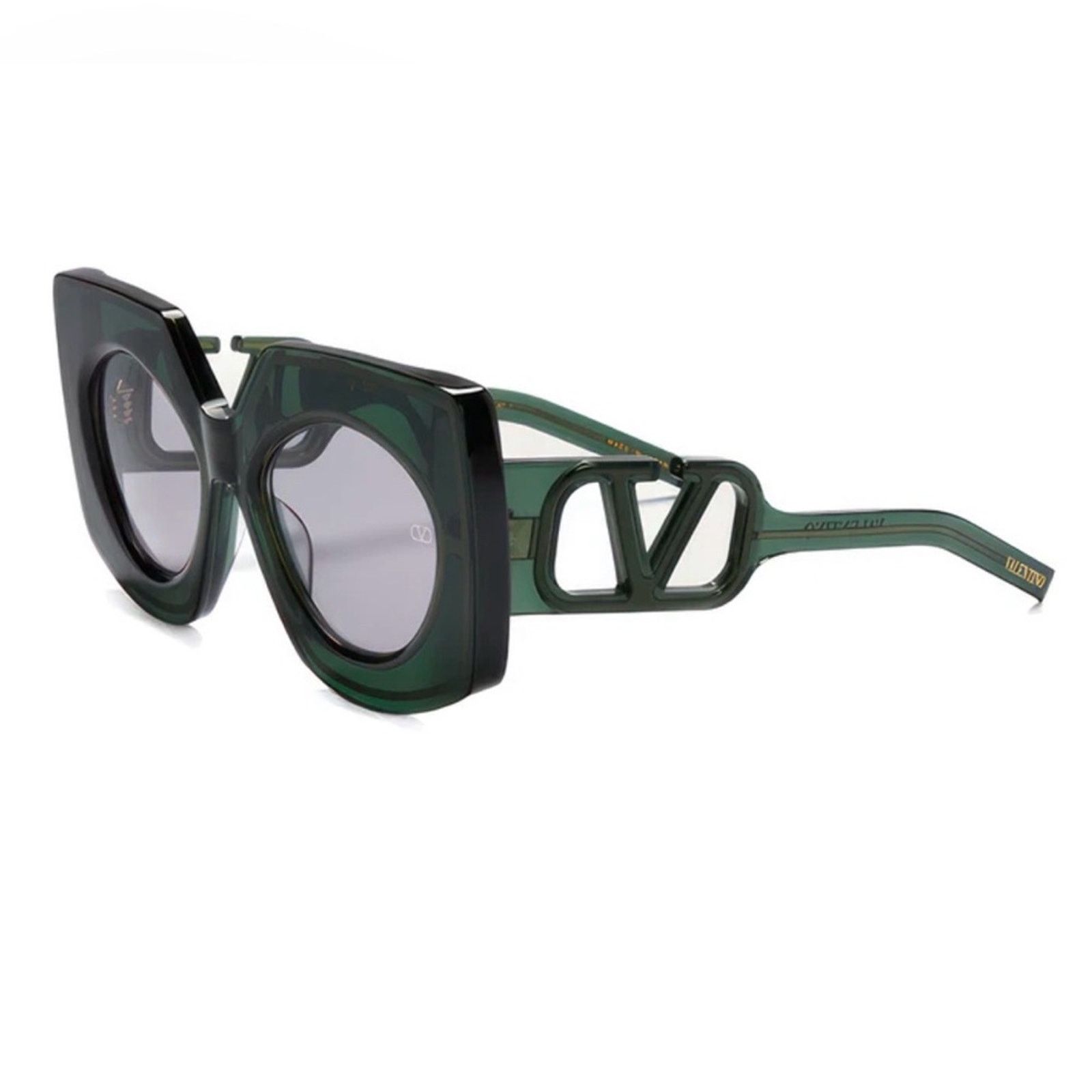 New! Valentino V SOUL VLS 127C Green Glasses Authentic