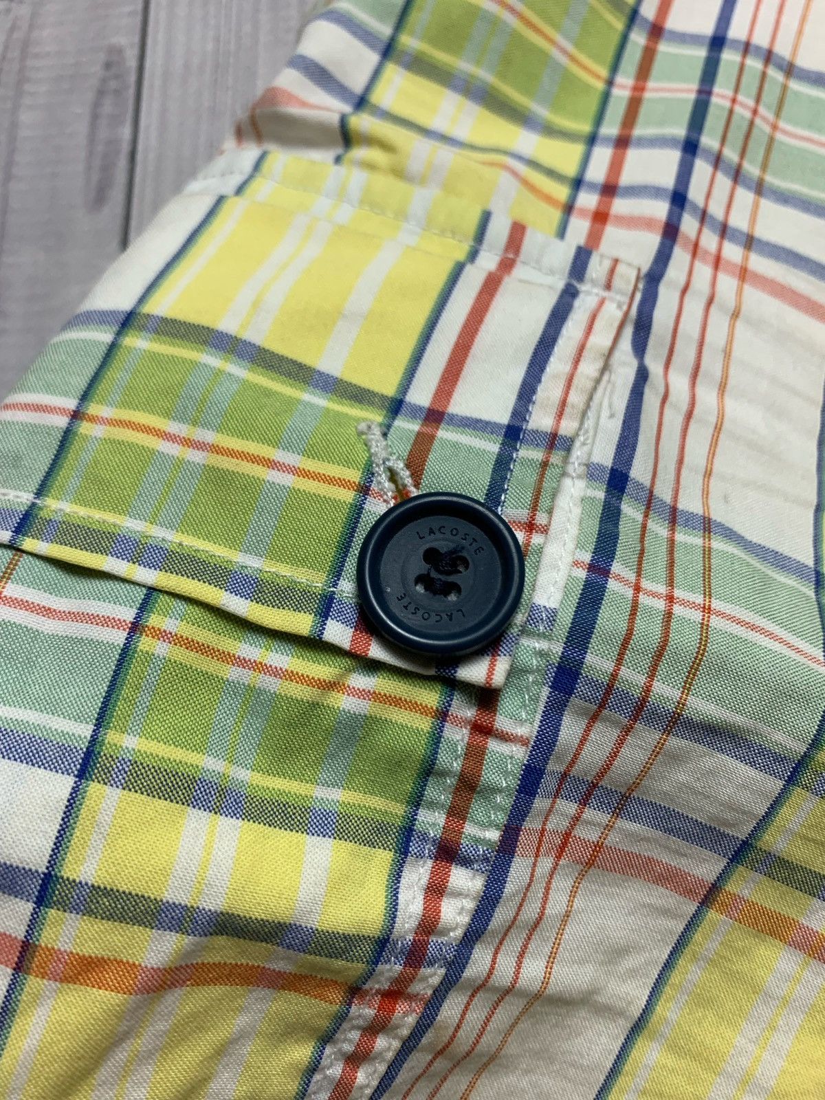 Lacoste Lacoste vintage plaid shorts Size L Size US 34 / EU 50 - 5 Thumbnail
