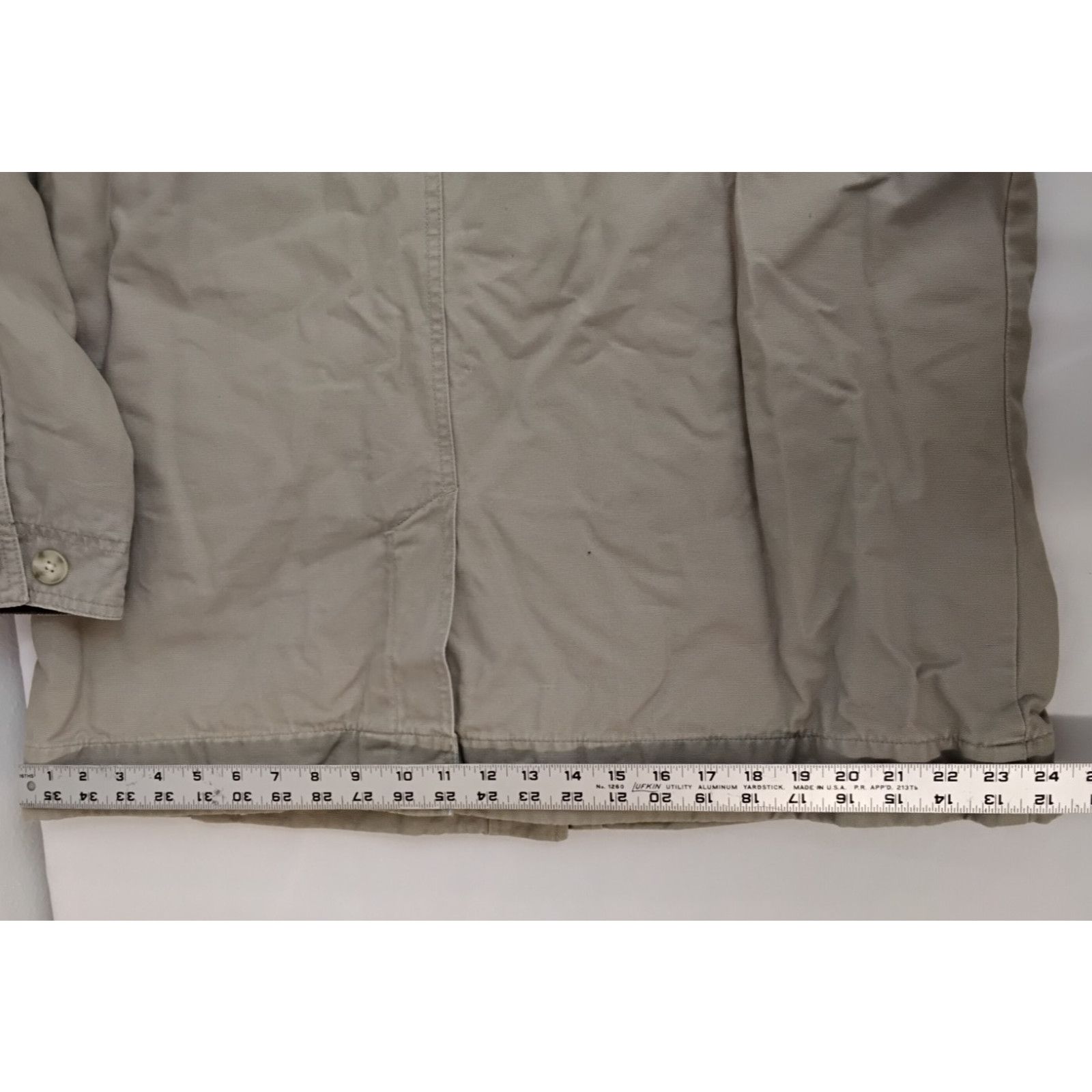 Cabelas Cabela's Chore Jacket Women's 2XL Khaki Corduroy Collar Size XXL / US 16-18 / IT 52-54 - 13 Thumbnail