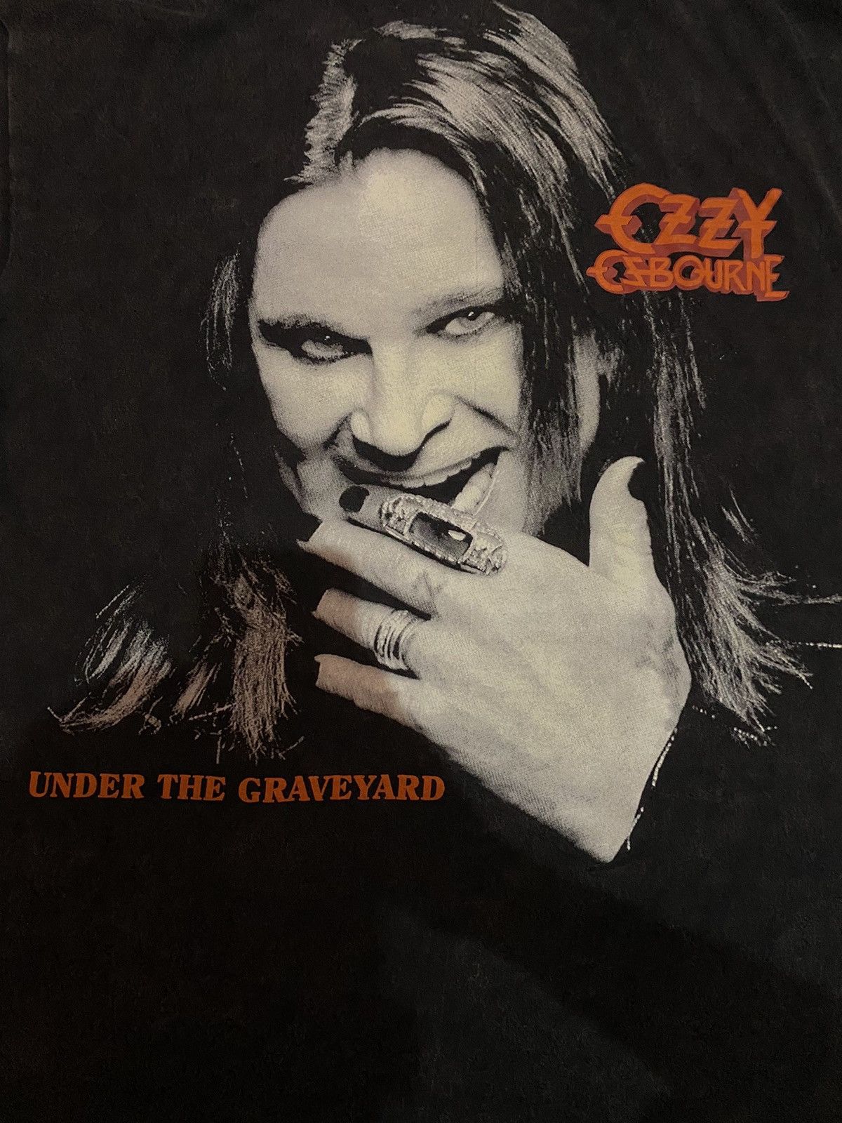 Band Tees × Vintage 🔥RARE🔥 Ozzy osbourne Black Sabbath band boot tee Size US L / EU 52-54 / 3 - 5 Thumbnail