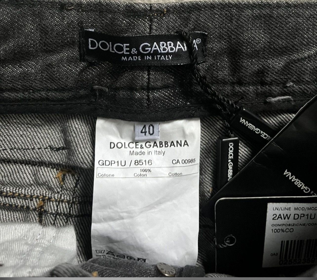 Dolce & Gabbana Dolce & Gabbana AW03 Bondage Denim Pants Size US 28 / EU 44 - 6 Thumbnail
